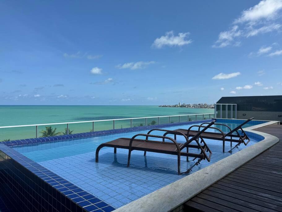 Flat na Beira Mar Novo João Pessoa