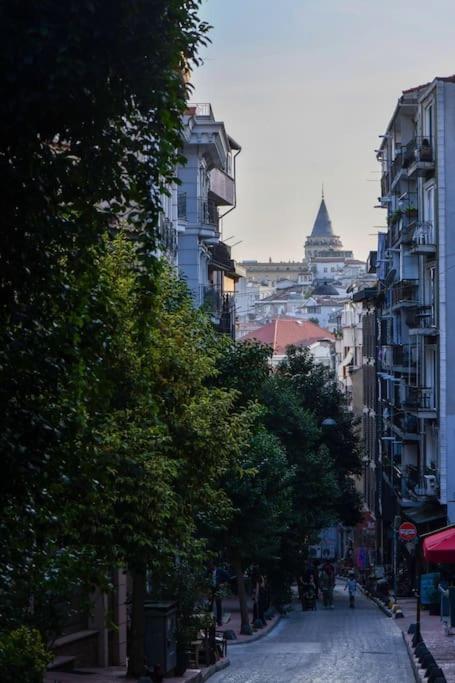 Taksim Private Terrace Close to Antique Store Galata Port Cihangir