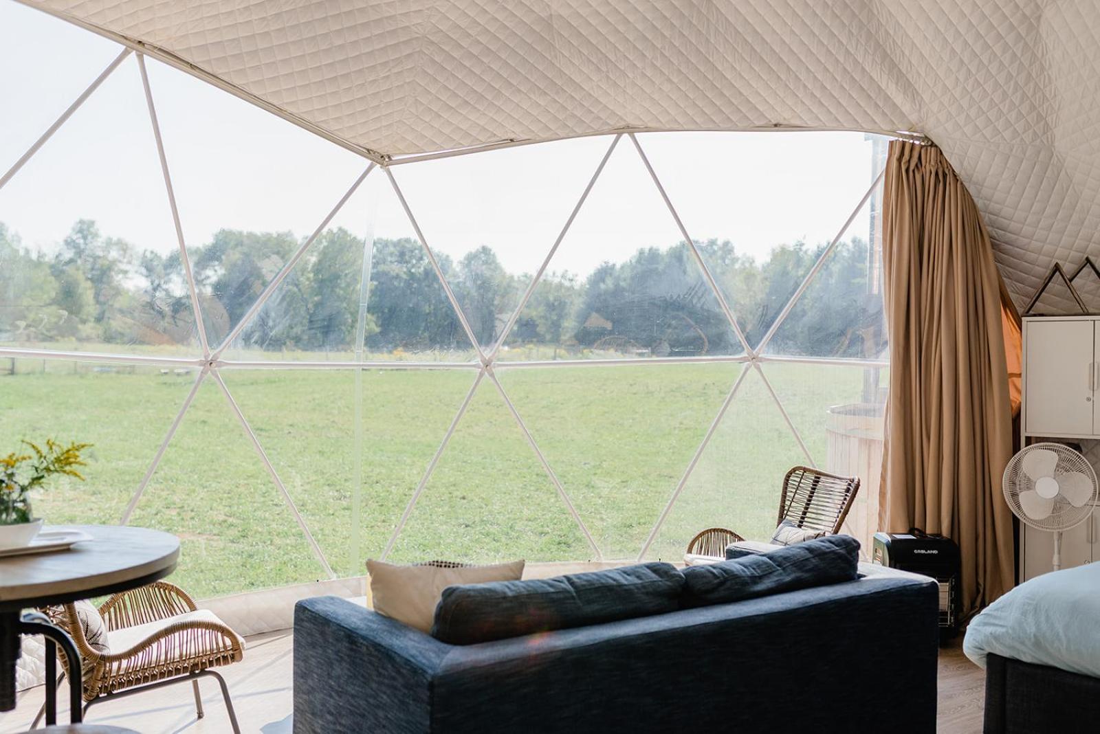 Open Sky Glamping Kawartha Dome