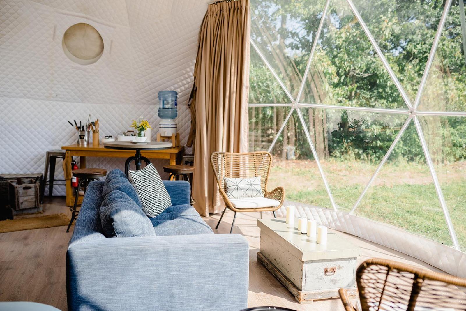 Open Sky Glamping Kawartha Dome
