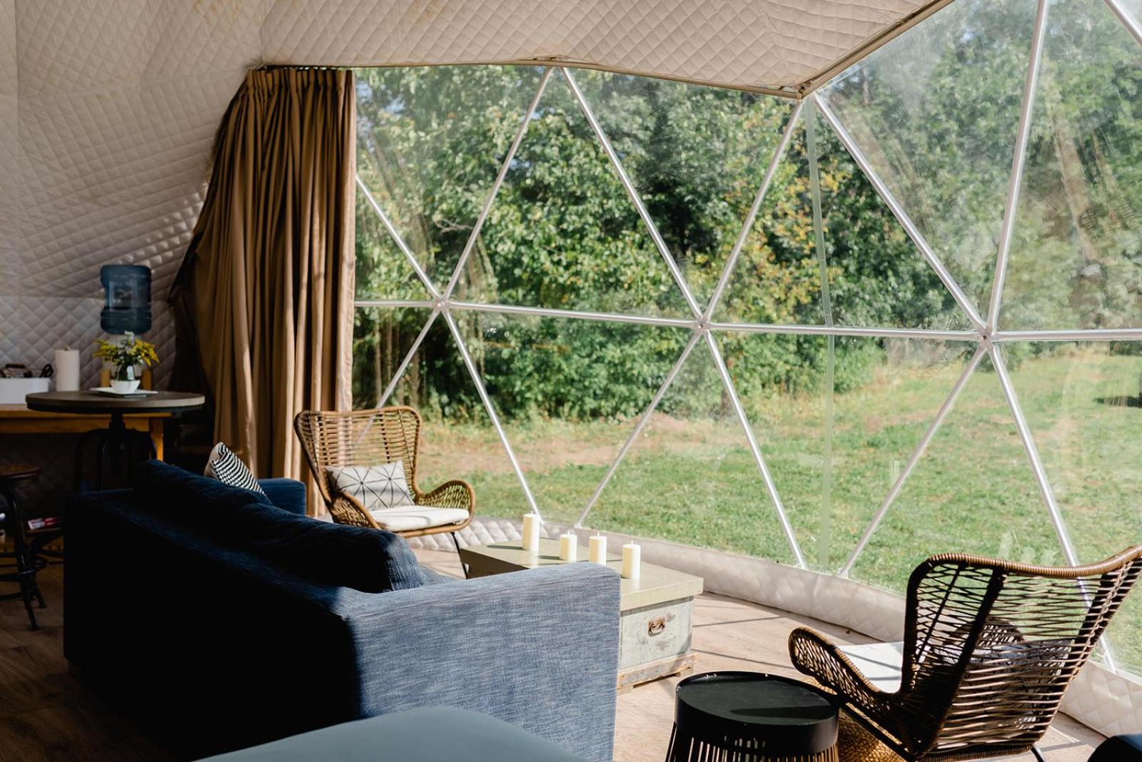 Open Sky Glamping Kawartha Dome
