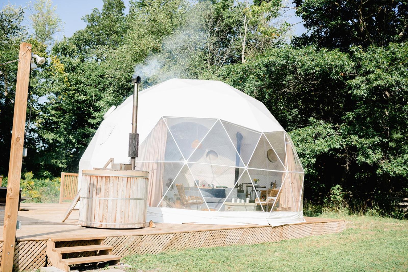 Open Sky Glamping Kawartha Dome
