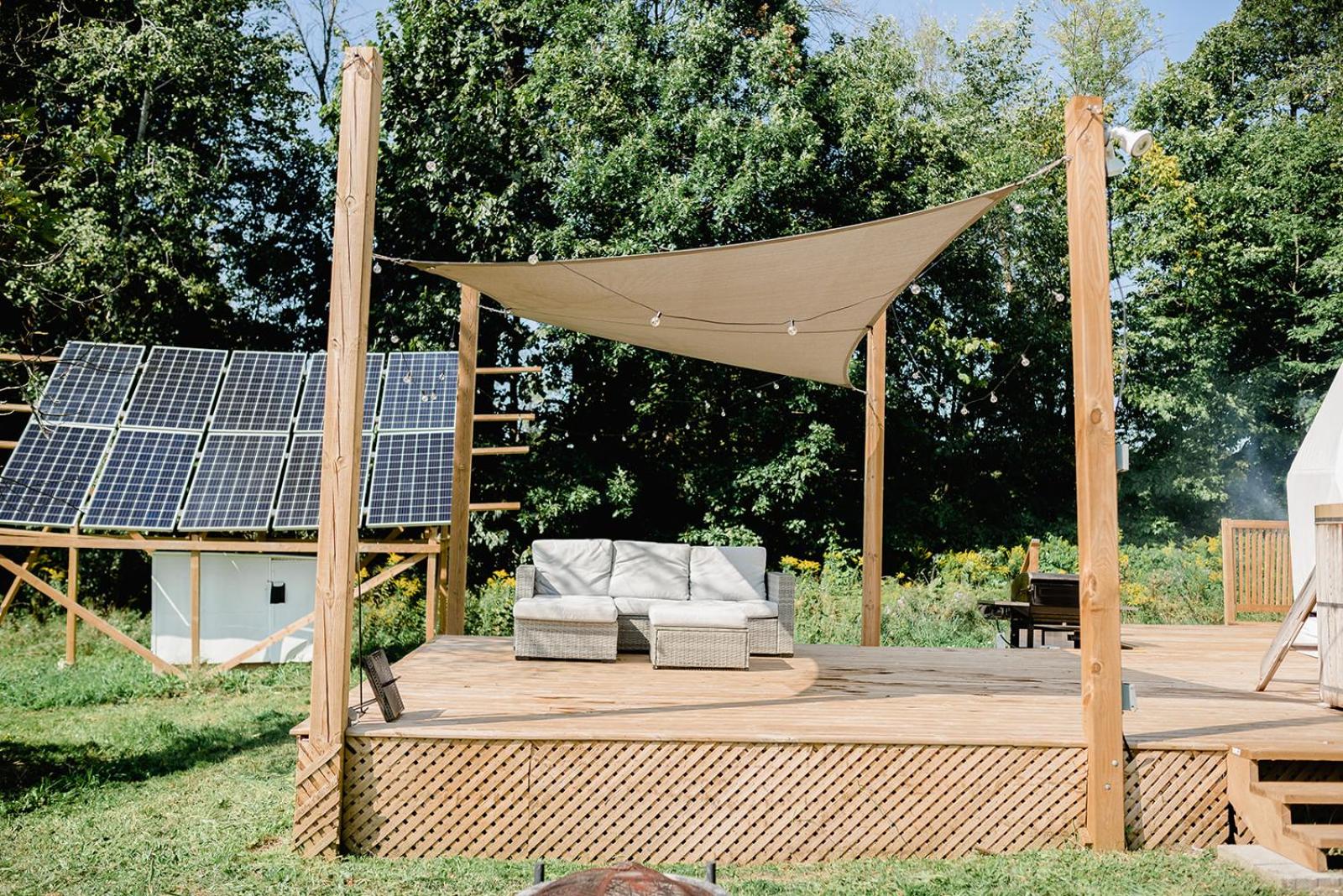 Open Sky Glamping Kawartha Dome