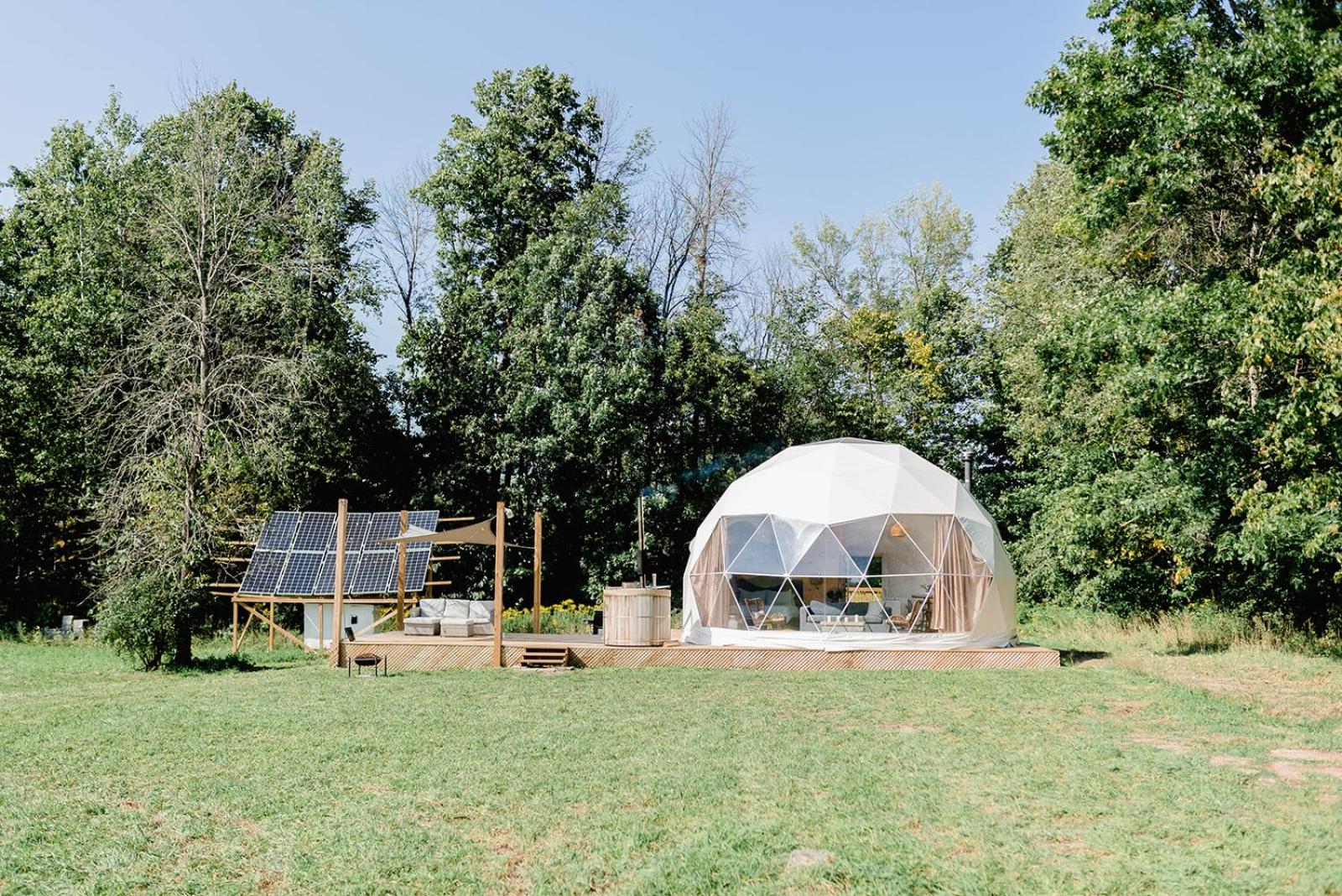 Open Sky Glamping Kawartha Dome