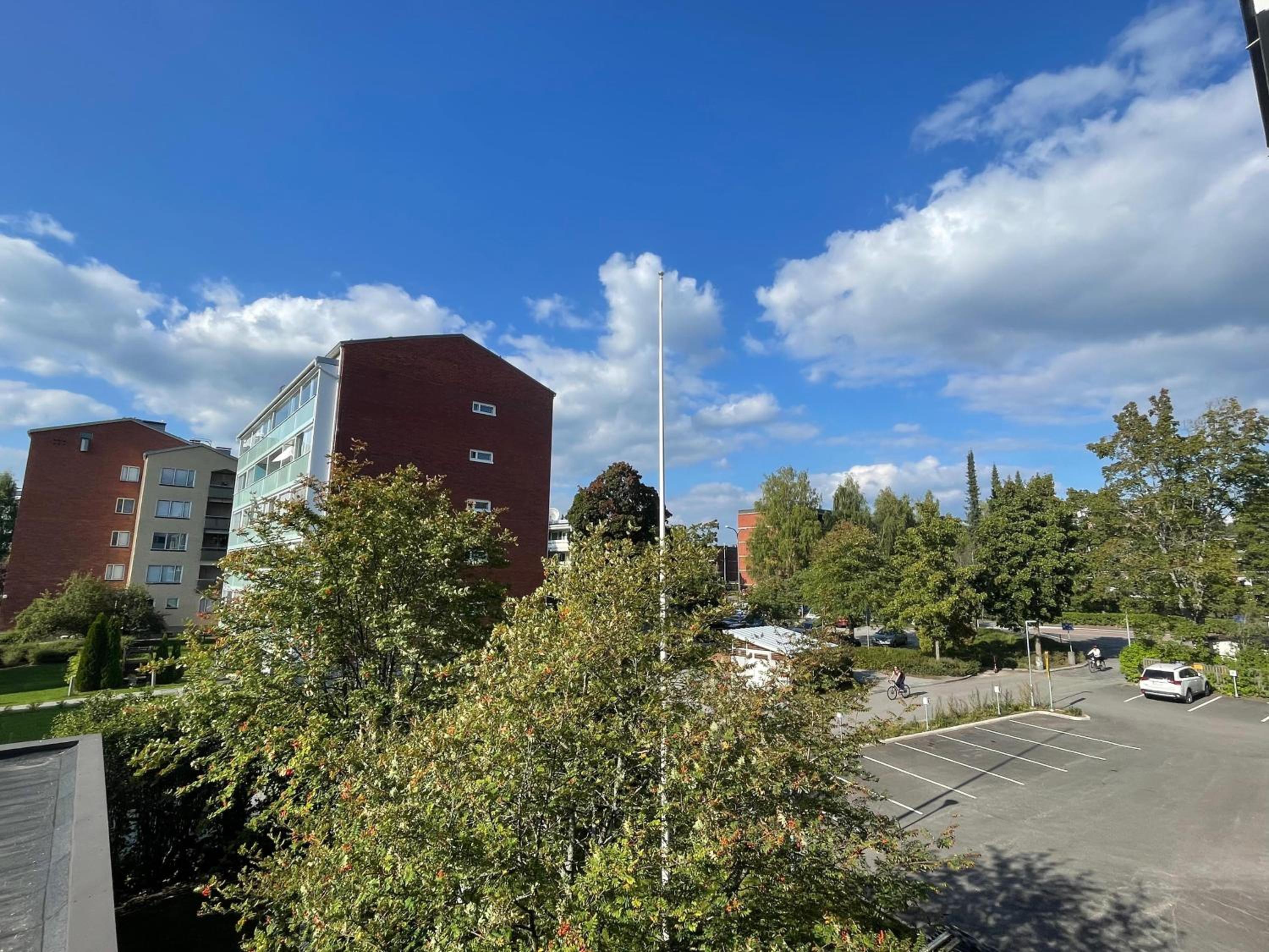 Kaksio, parveke ja ap, ydinkeskustassa