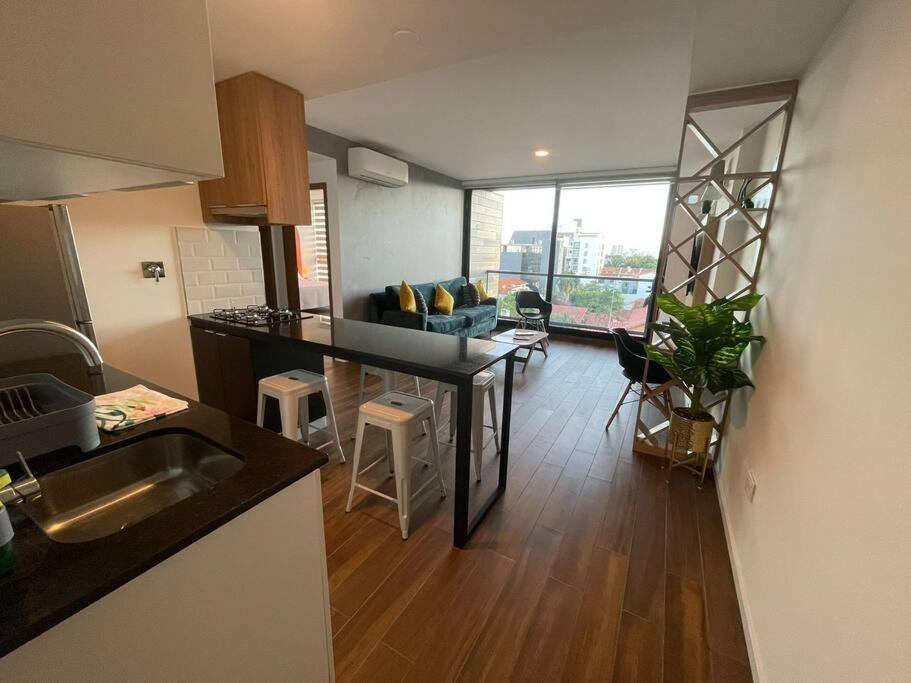 Moderno y amplio apartamento 2D