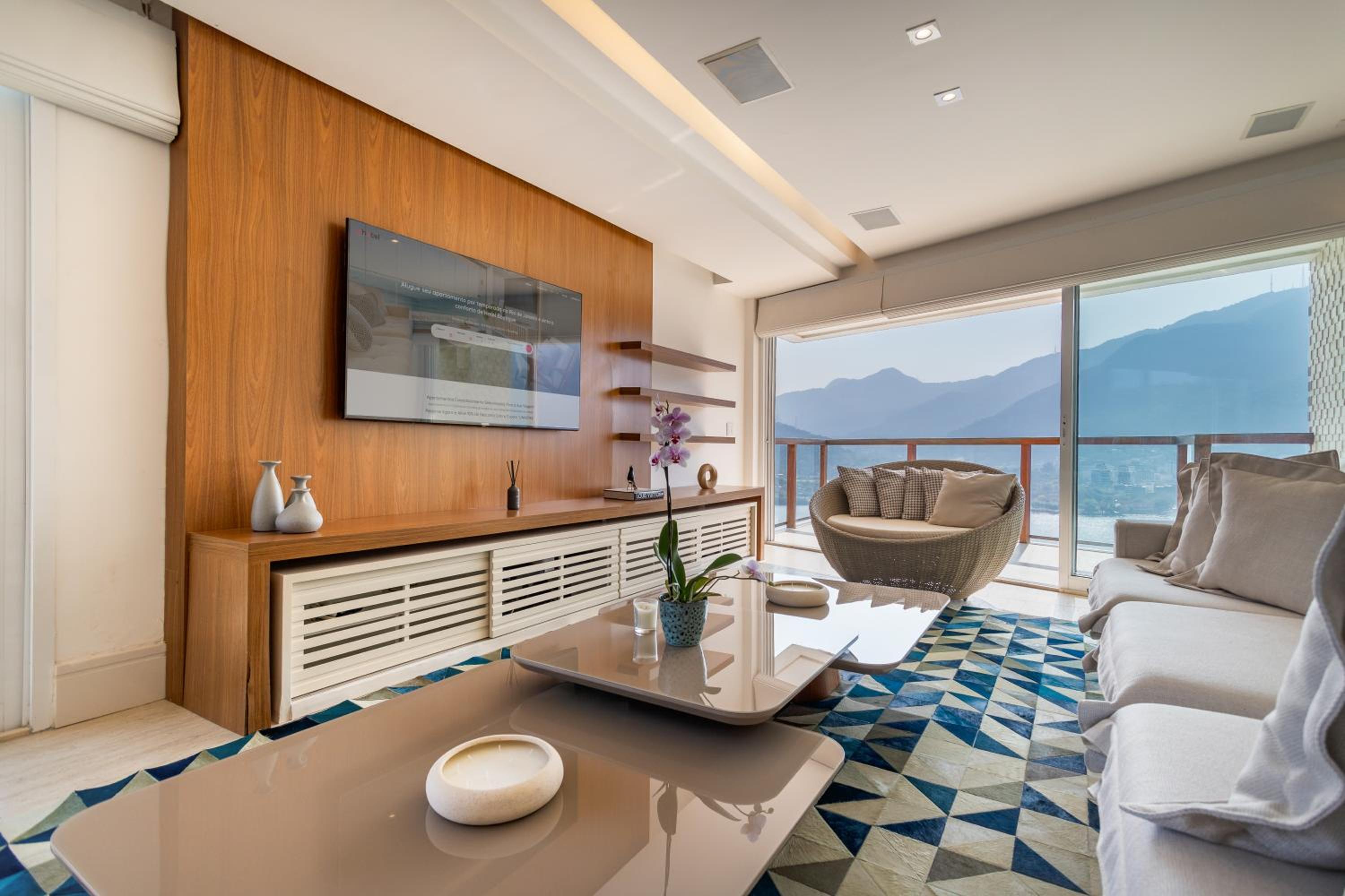 Unhotel - Apartamento 2 Suítes com Vista Panorâmica para a Lagoa