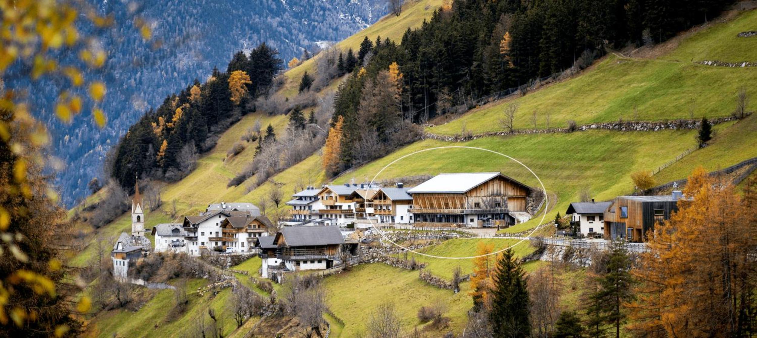 Huberhof Gais view 2
