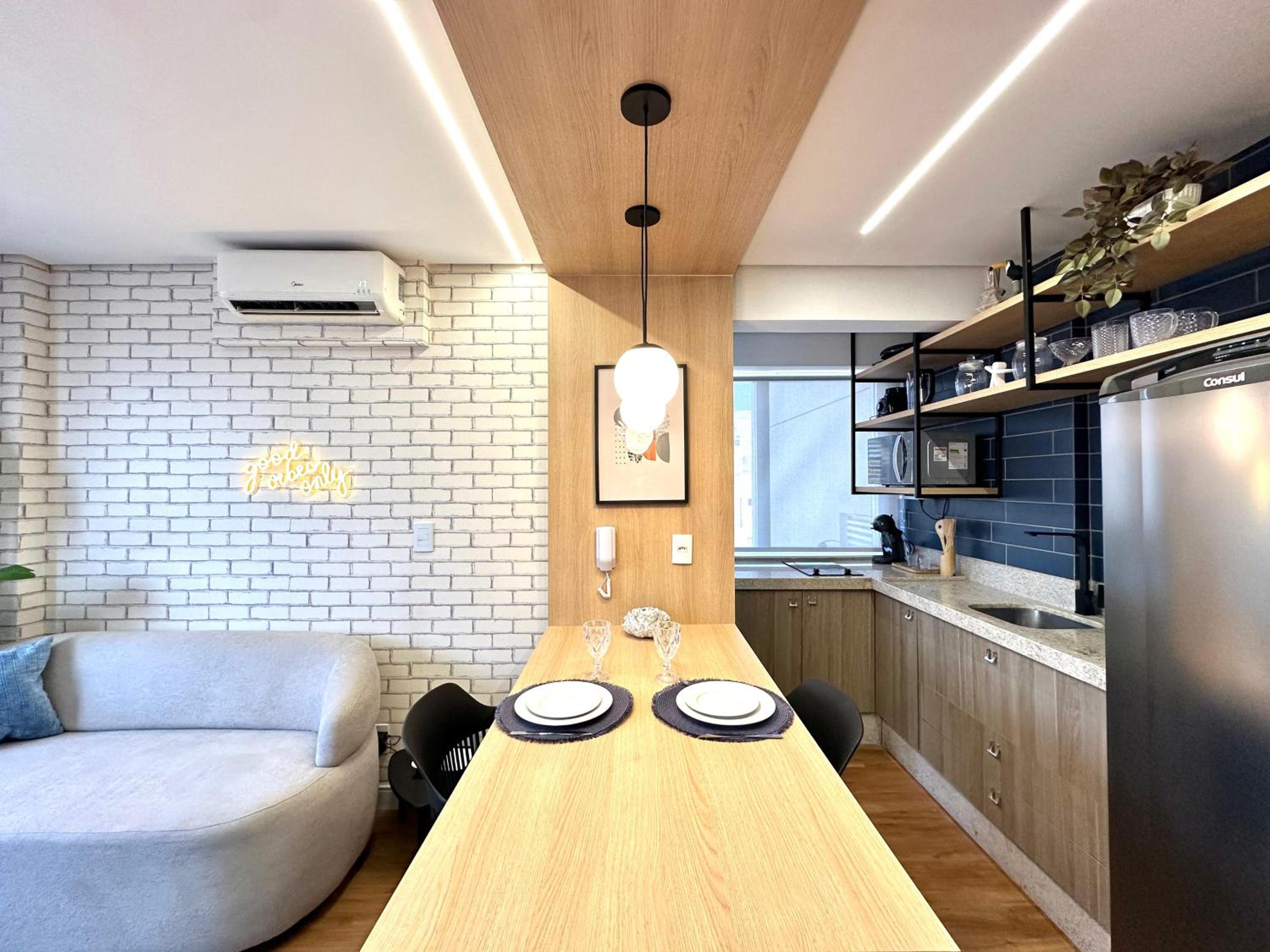 Novo e Moderno studio no Jardim Goiás