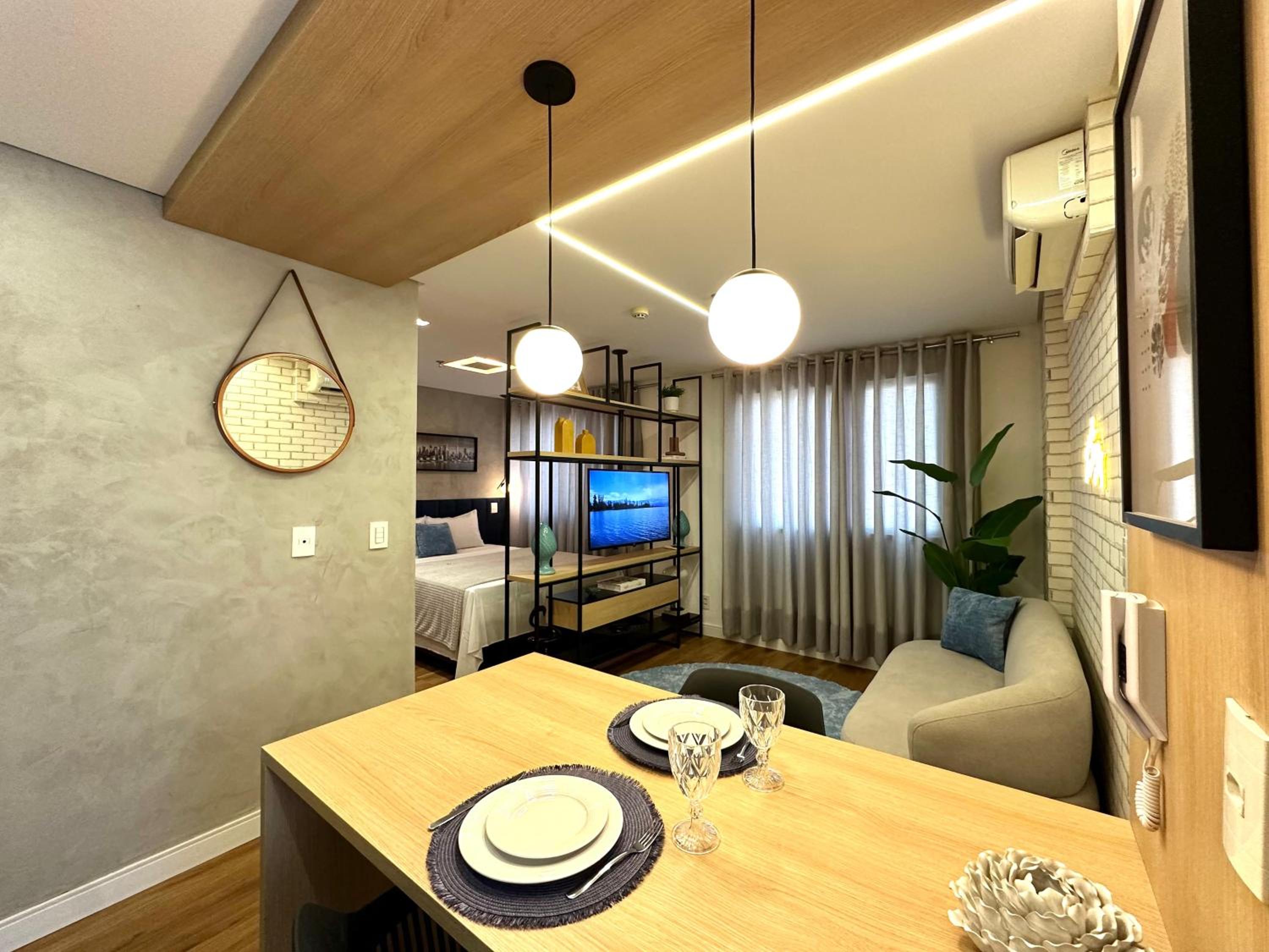 Novo e Moderno studio no Jardim Goiás