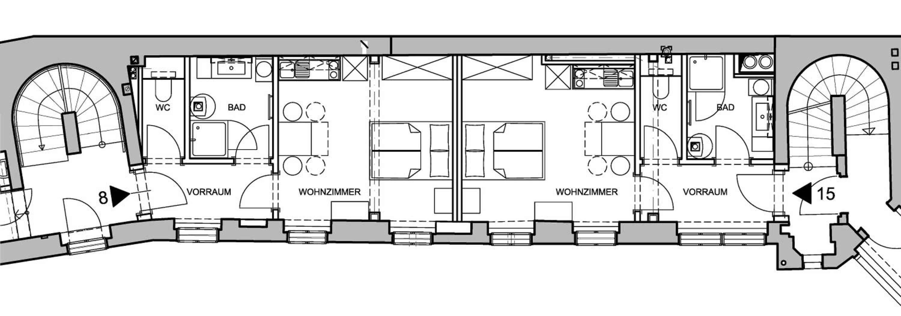 Schlossquadrat Apartment 8