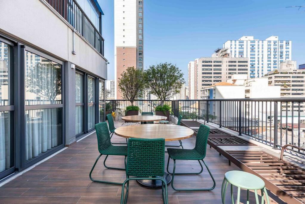Encantador Studio com Vista Panorâmica para SP