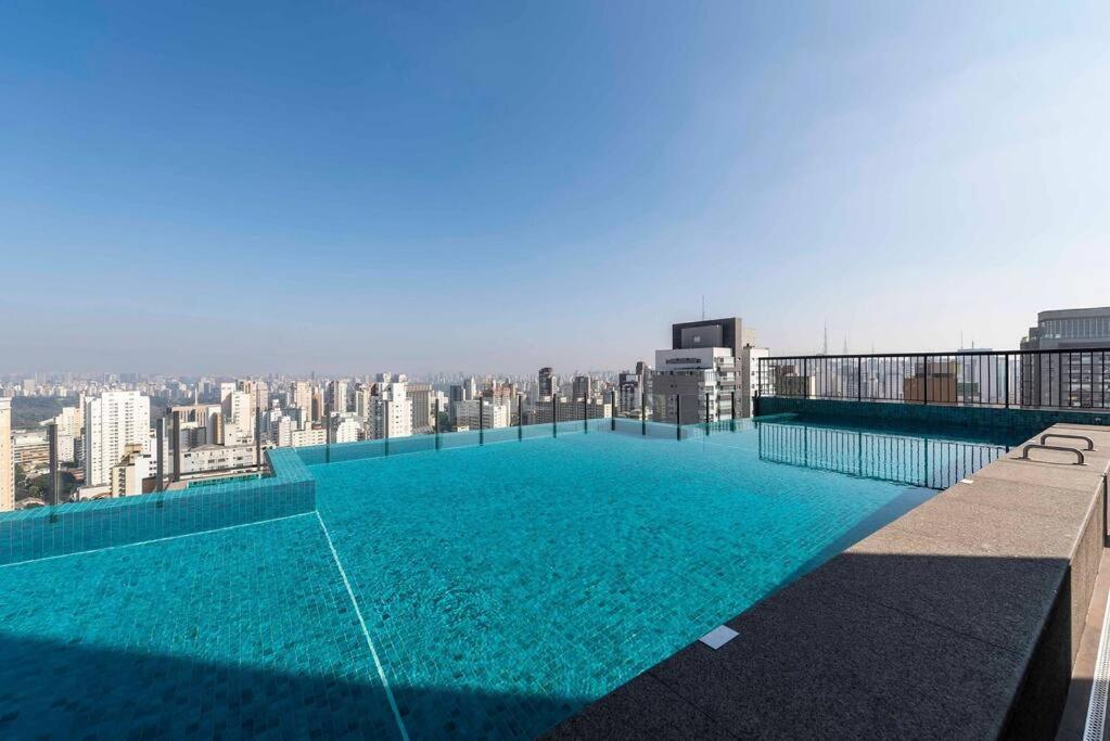 Encantador Studio com Vista Panorâmica para SP