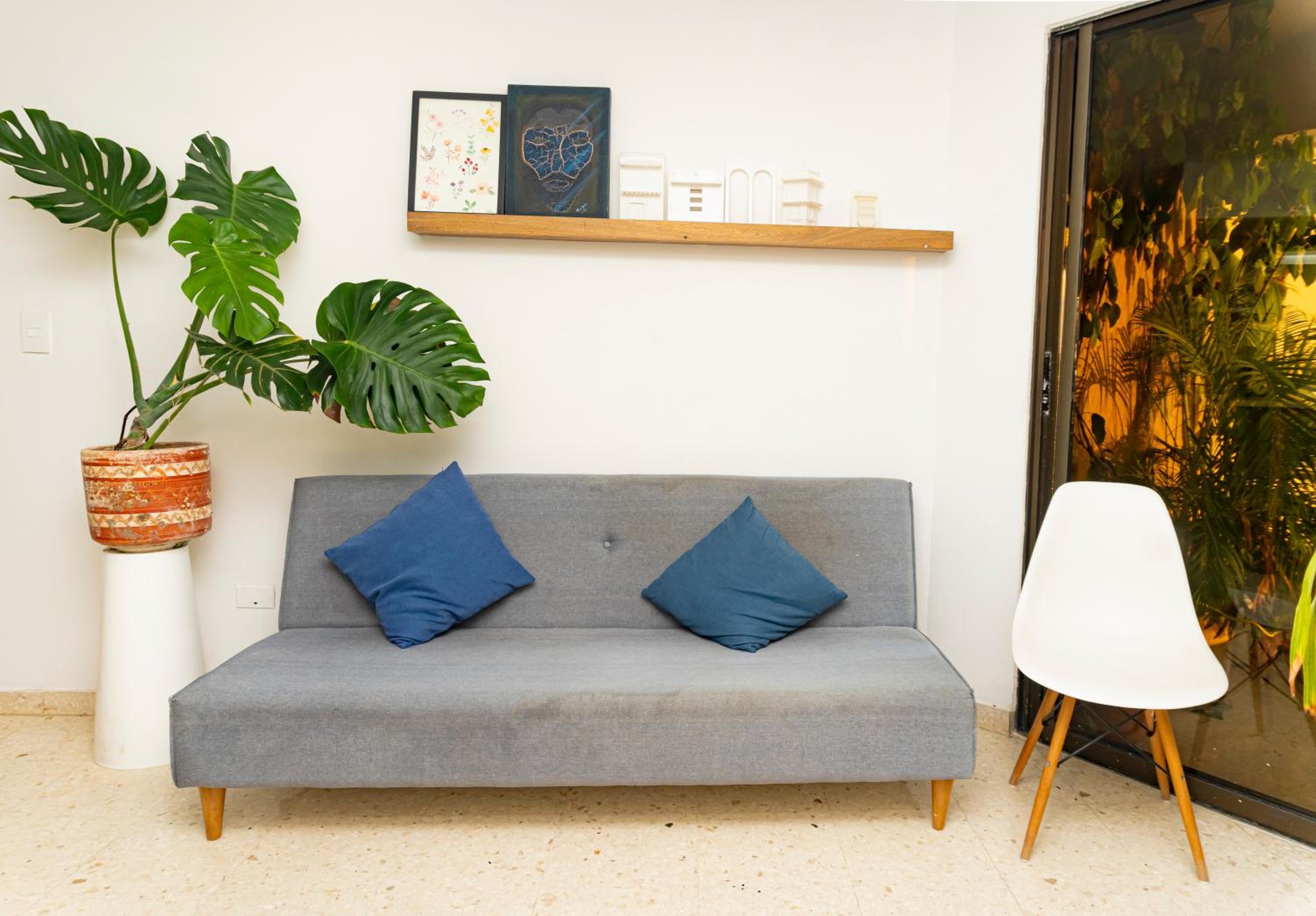 Apartamento frente al mar, vista al centro de Cartagena