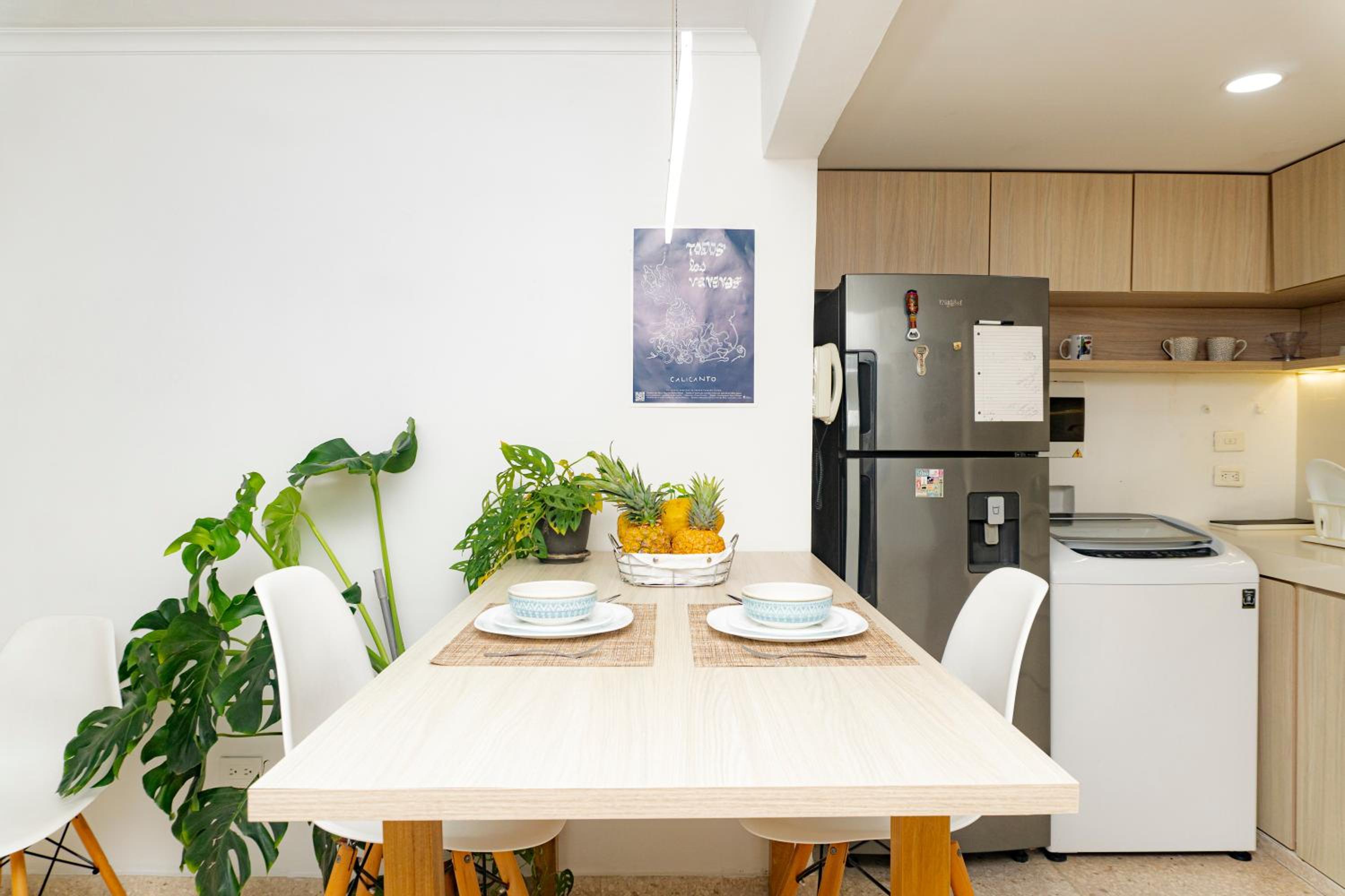 Apartamento frente al mar, vista al centro de Cartagena