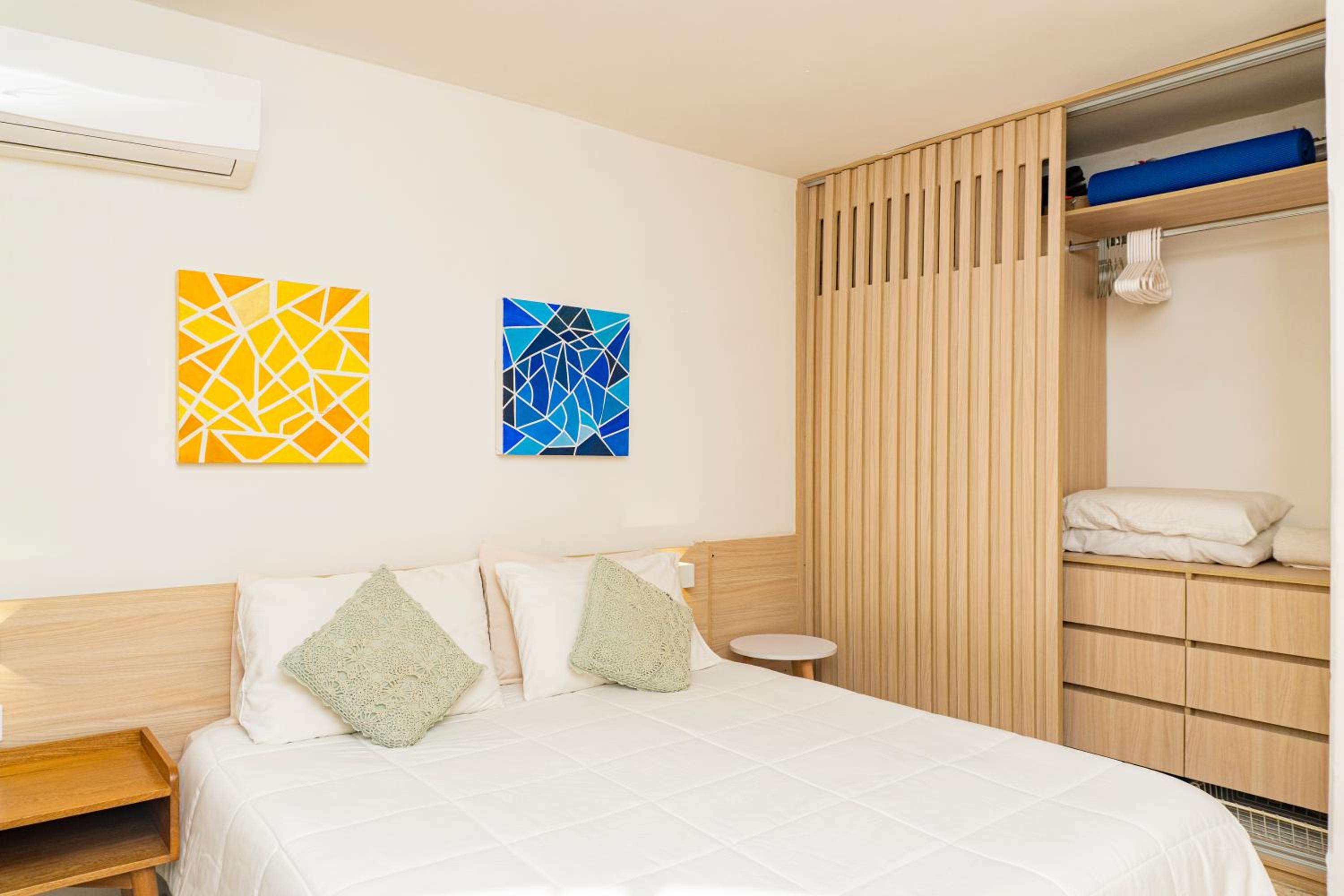 Apartamento frente al mar, vista al centro de Cartagena
