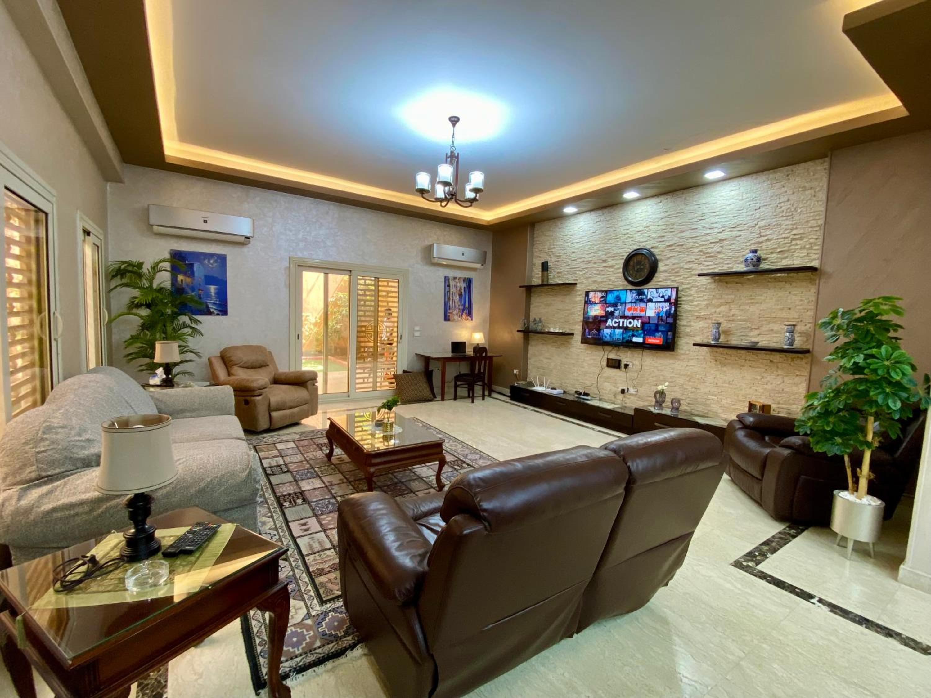 New Cairo 3BR Villa Garden & Prime Location By Best of Bedz