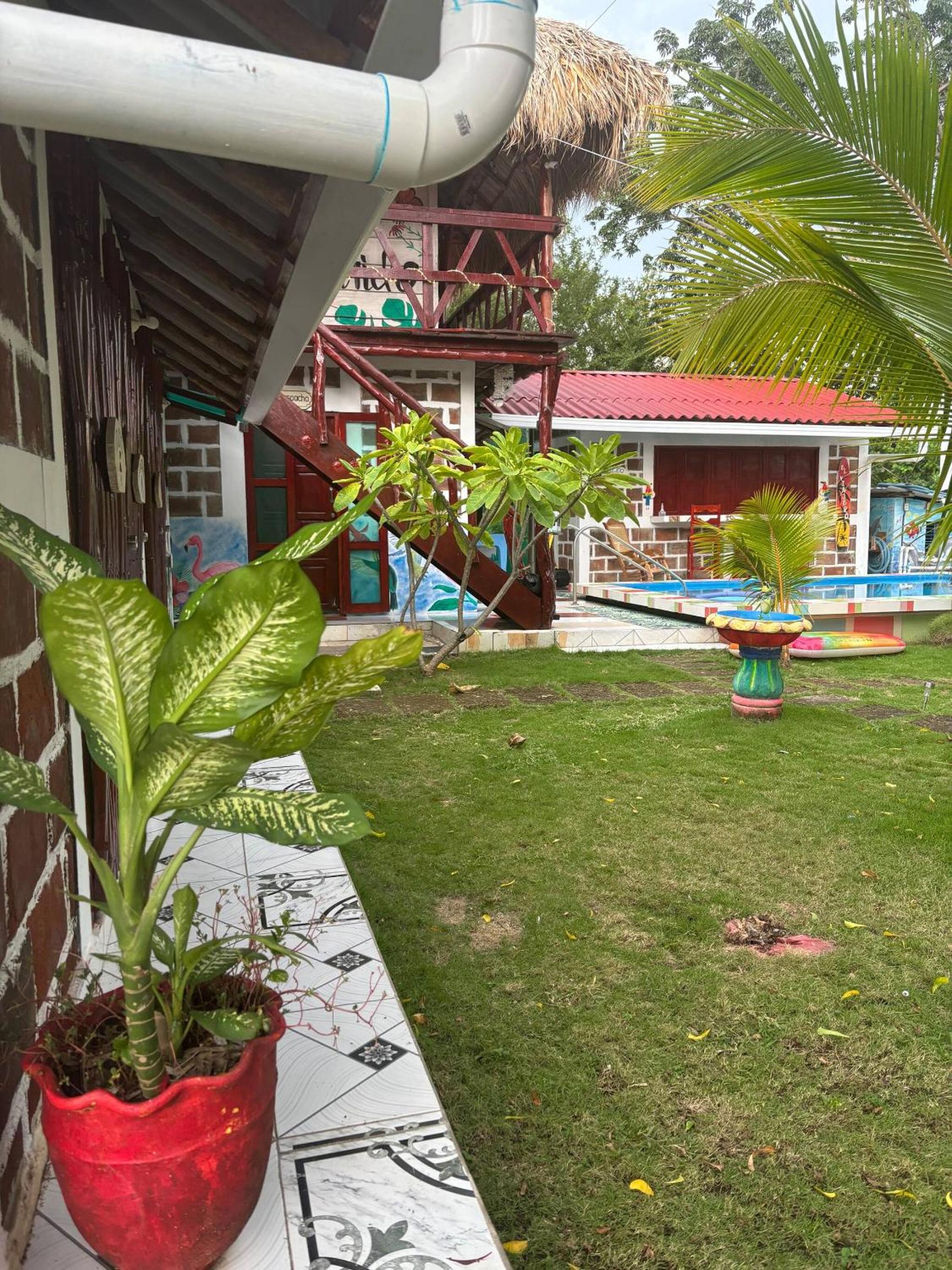 Beach house with pool for 6 people - Las Penitas