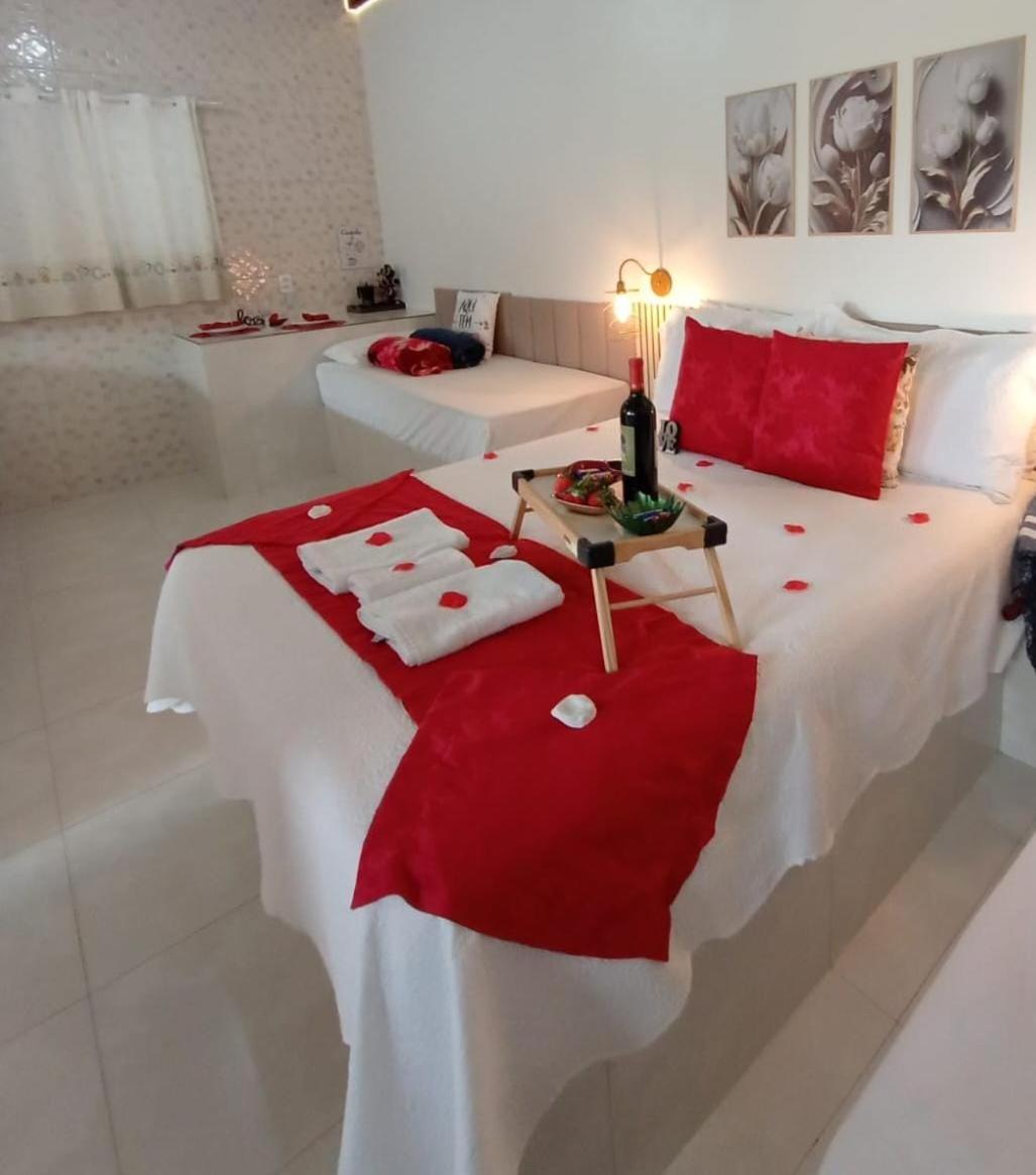 Casa da Vovó na Pousada Sitio Pauletto - com Cozinha, Churrasqueira e Decoração
