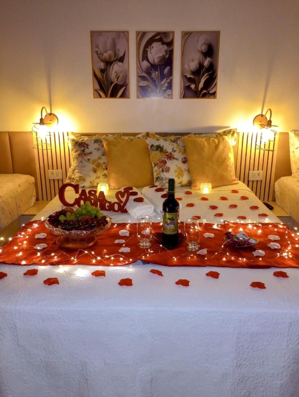 Casa da Vovó na Pousada Sitio Pauletto - com Cozinha, Churrasqueira e Decoração