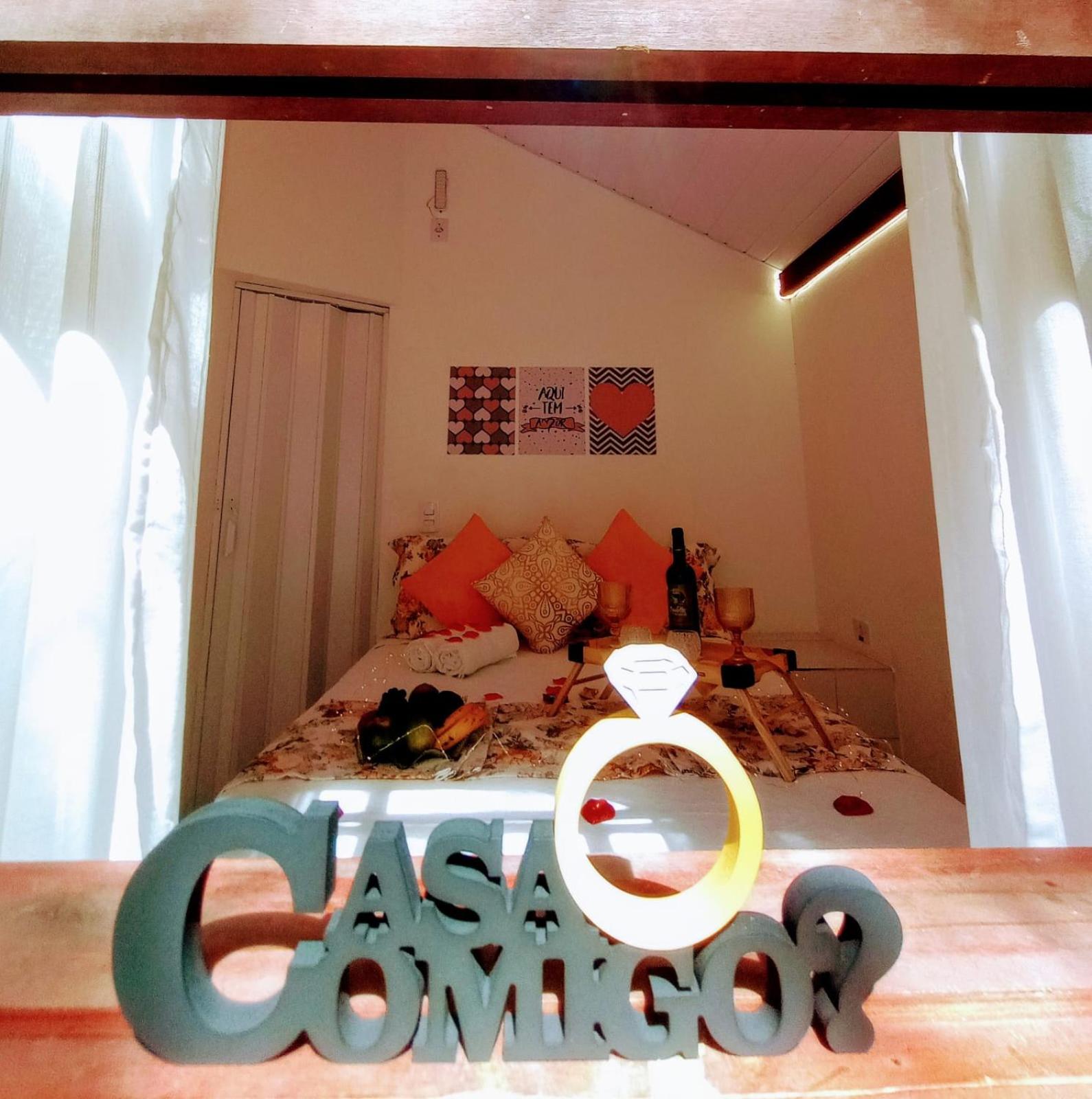Casa da Vovó na Pousada Sitio Pauletto - com Cozinha, Churrasqueira e Decoração