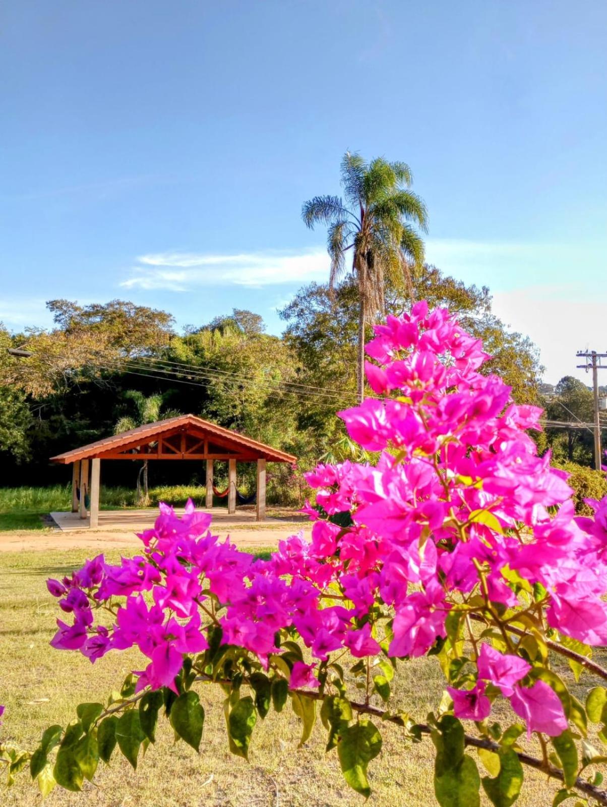 Casa da Vovó na Pousada Sitio Pauletto - com Cozinha, Churrasqueira e Decoração
