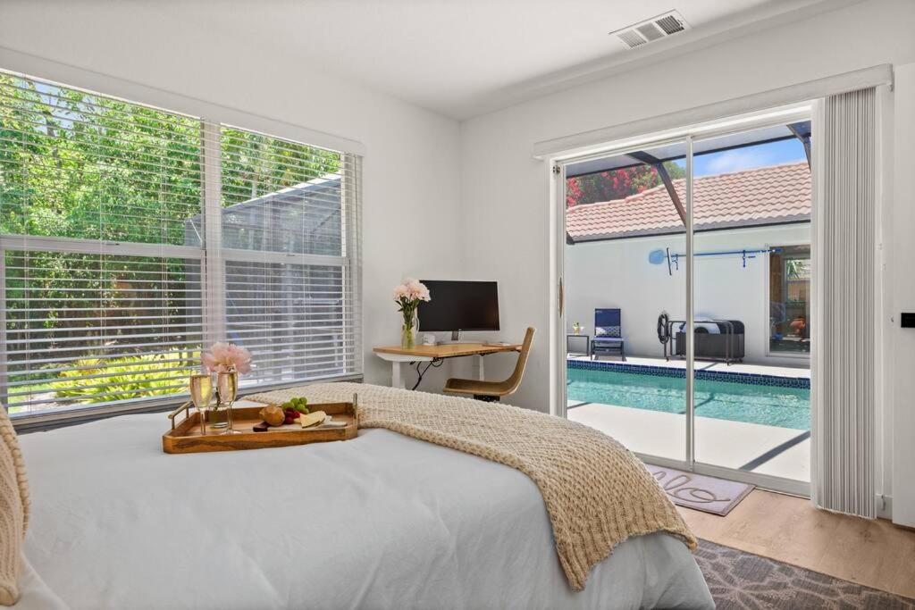 Tranquil Beachy Boho Pool home, 5mi beach, 4 Bedroom 3 Bath view 4