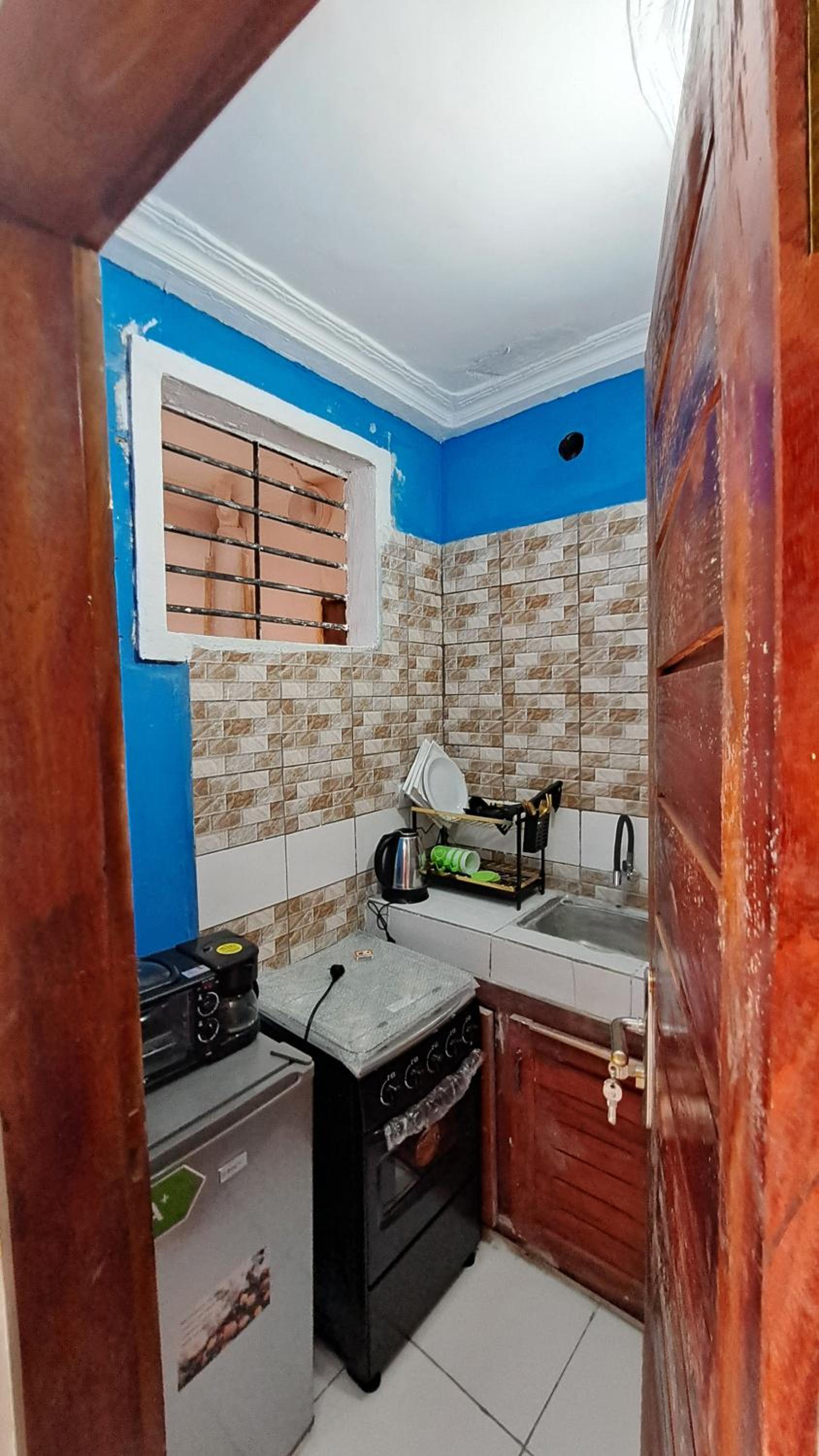 ResidenceGermanotech VIP 2e, Bonamoussadi,Logbessou,eau chaude, internet 2 balcons