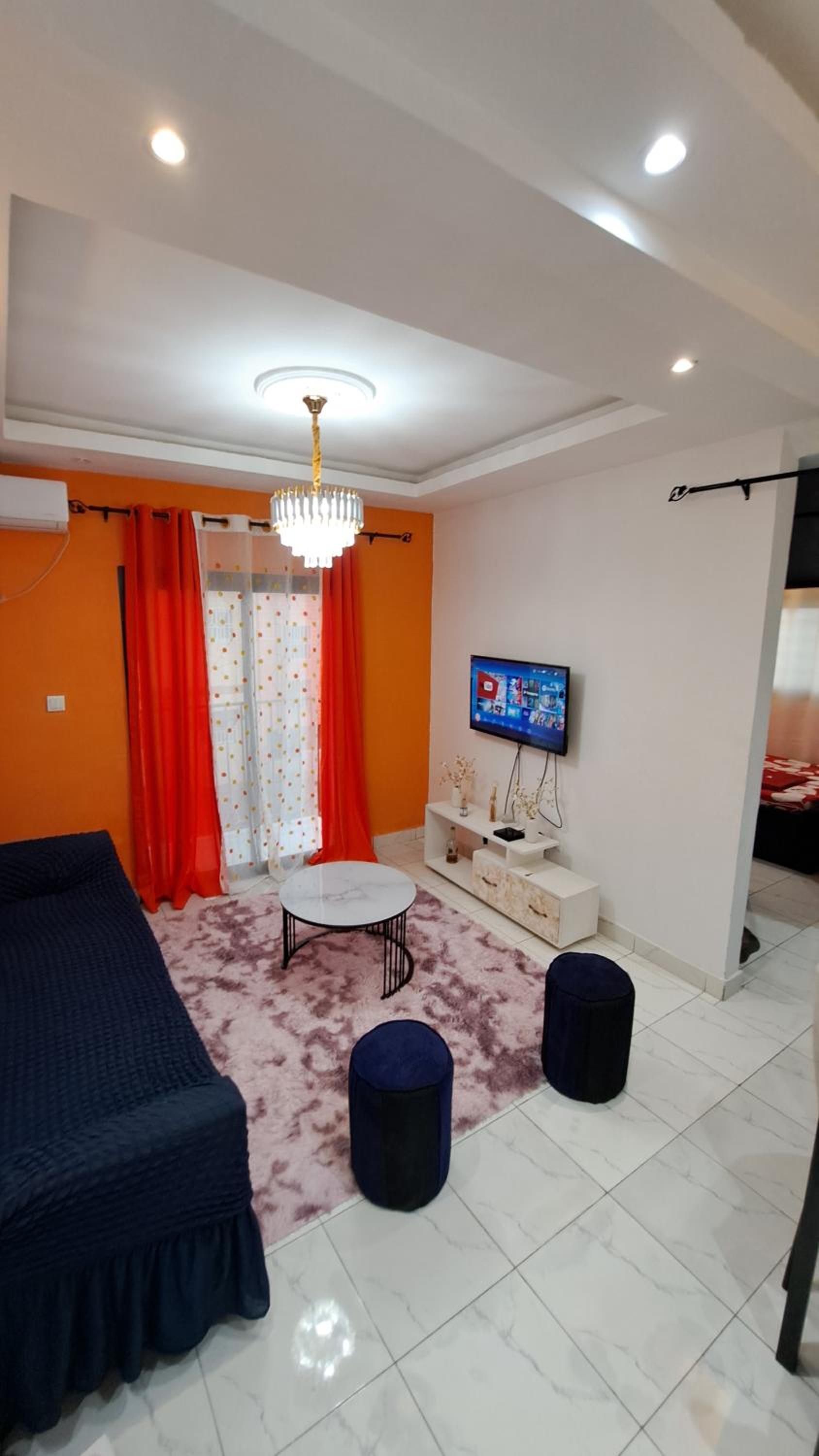 ResidenceGermanotech VIP 2e, Bonamoussadi,Logbessou,eau chaude, internet 2 balcons