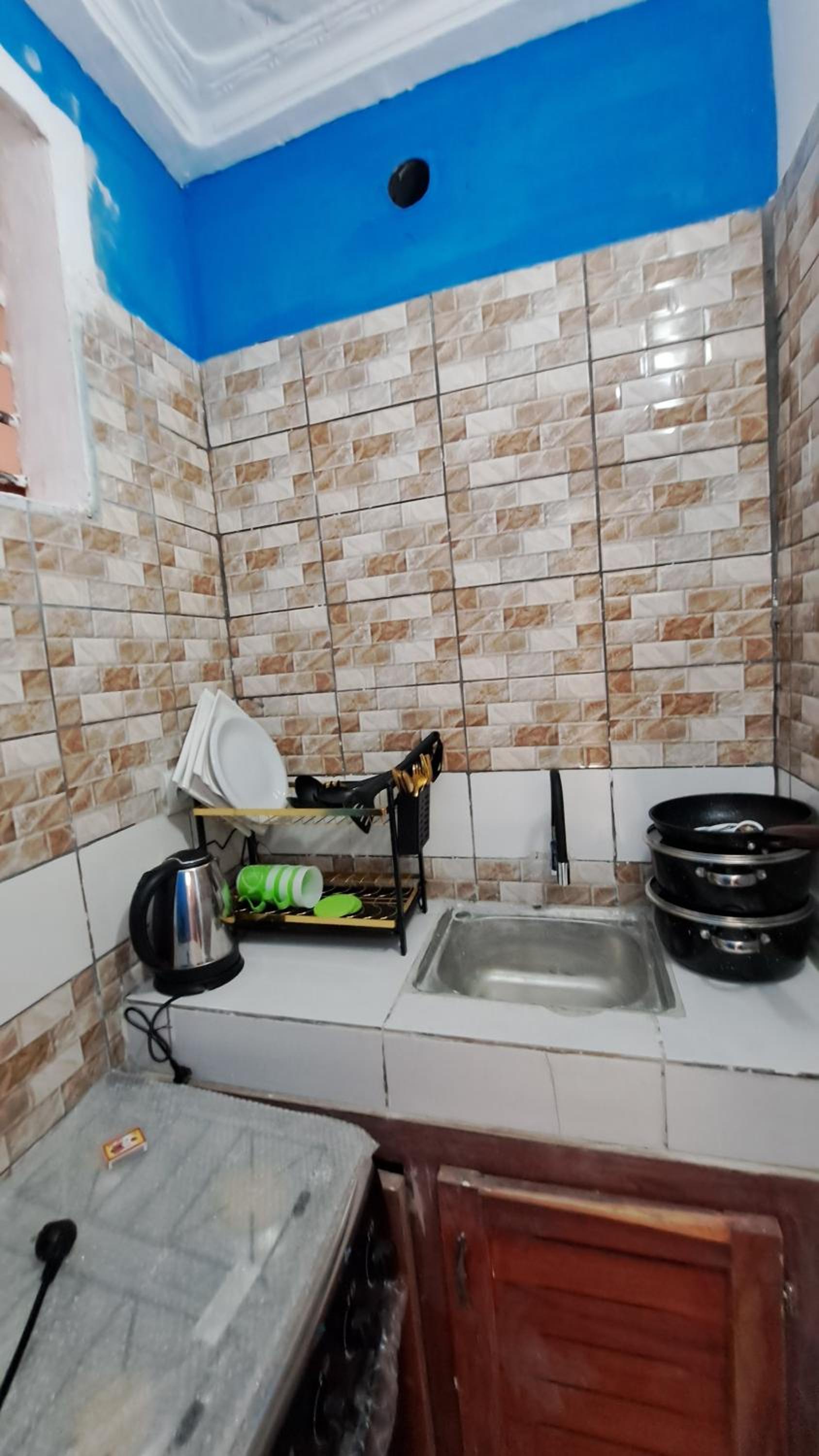 ResidenceGermanotech VIP 2e, Bonamoussadi,Logbessou,eau chaude, internet 2 balcons