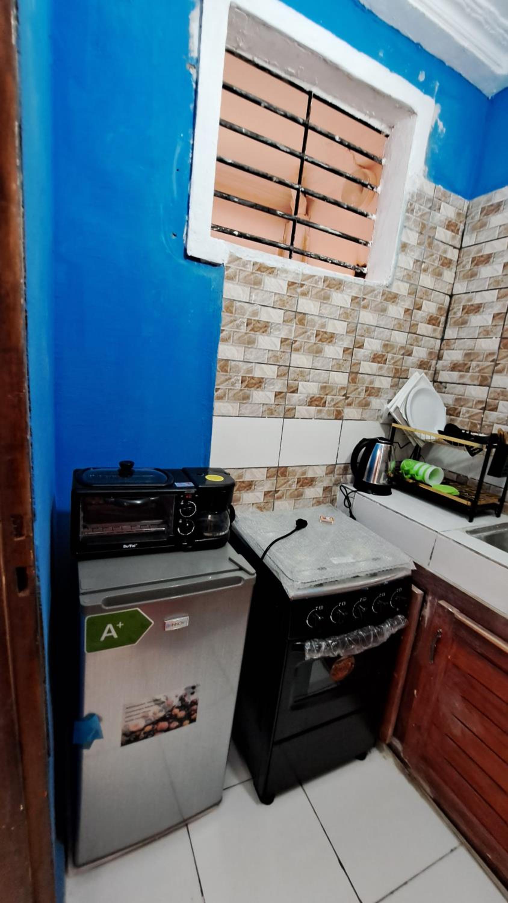 ResidenceGermanotech VIP 2e, Bonamoussadi,Logbessou,eau chaude, internet 2 balcons