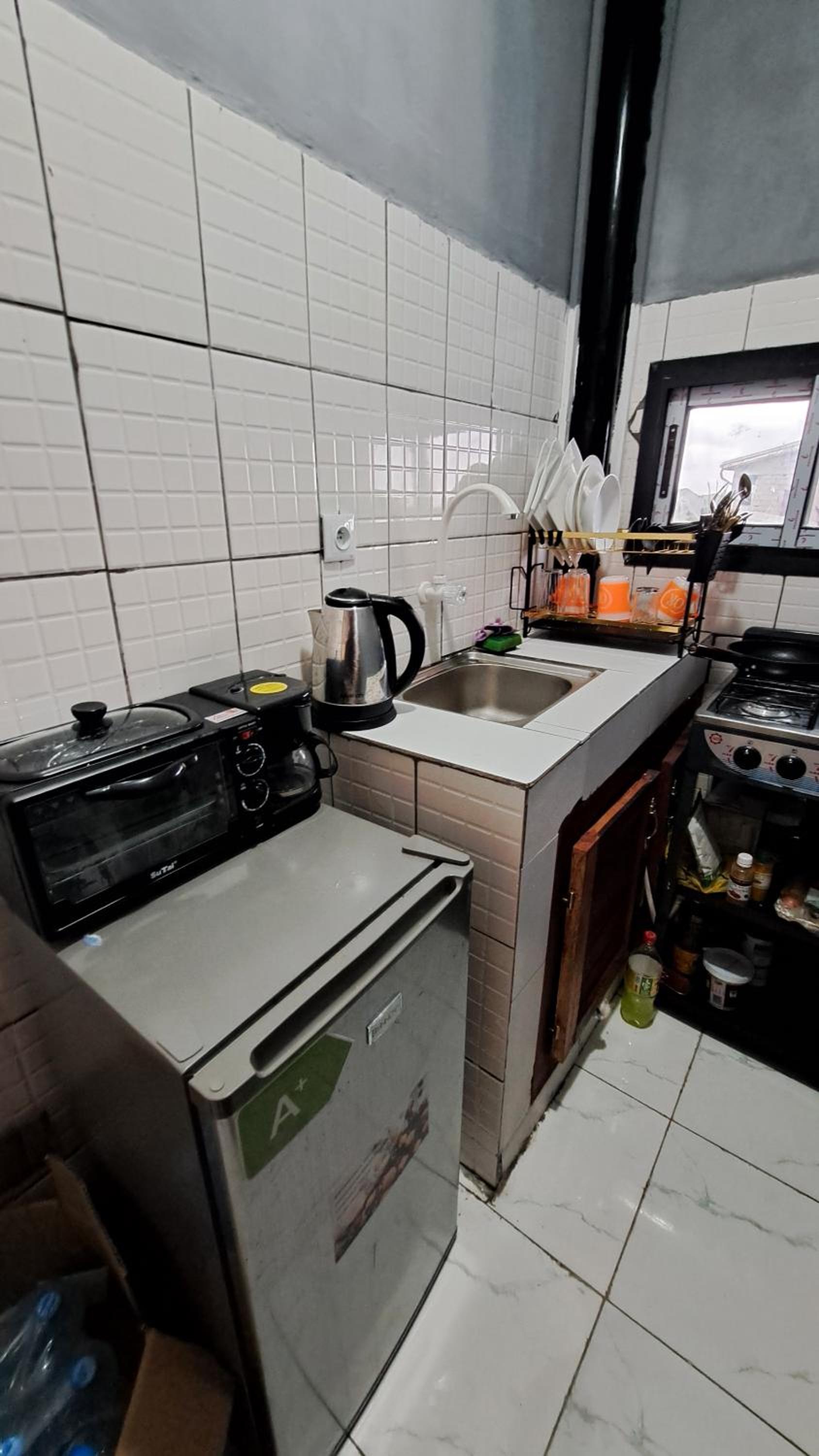 ResidenceGermanotech VIP 2e, Bonamoussadi,Logbessou,eau chaude, internet 2 balcons