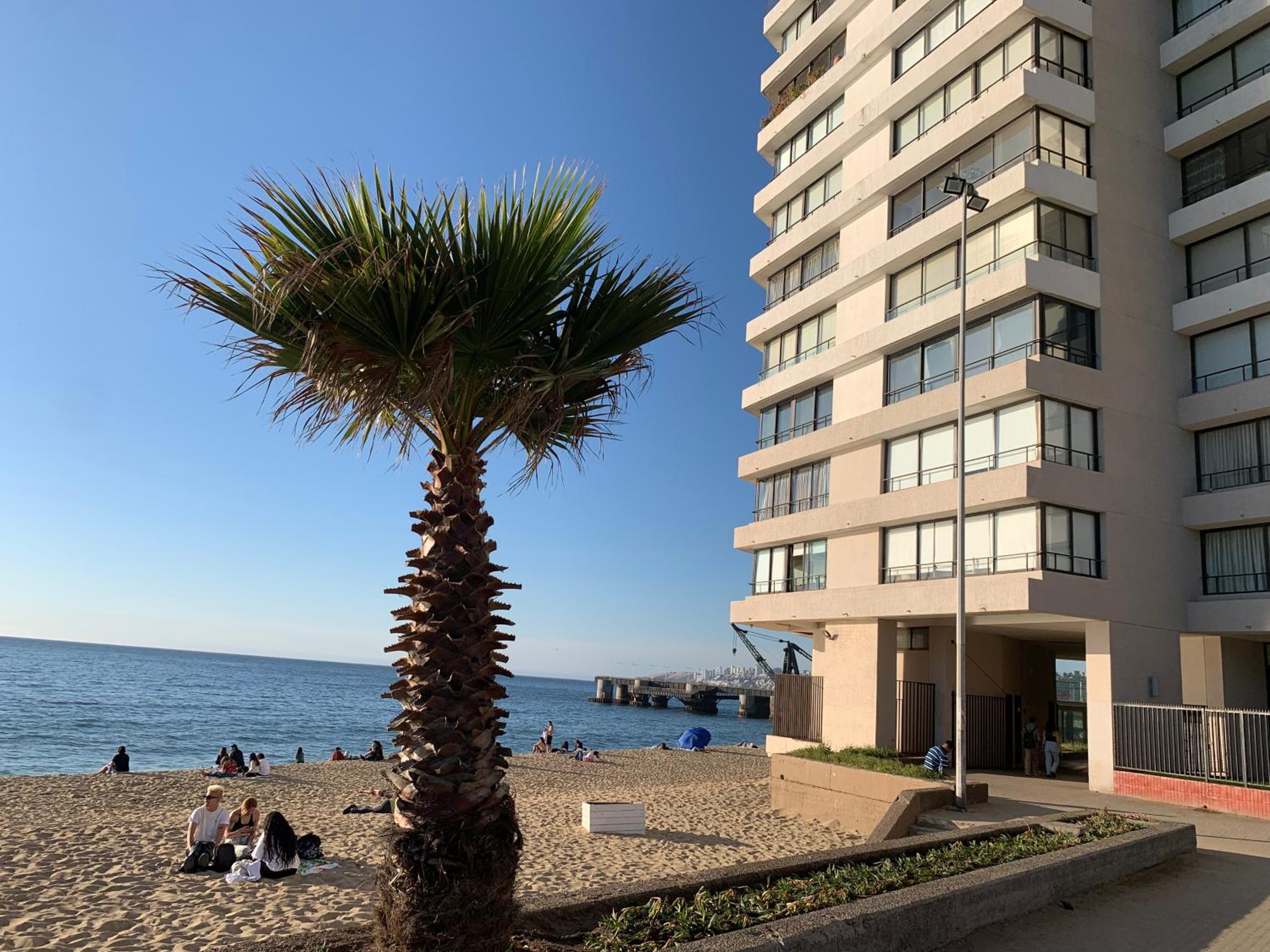 Relajante departamento con hermosa vista al mar
