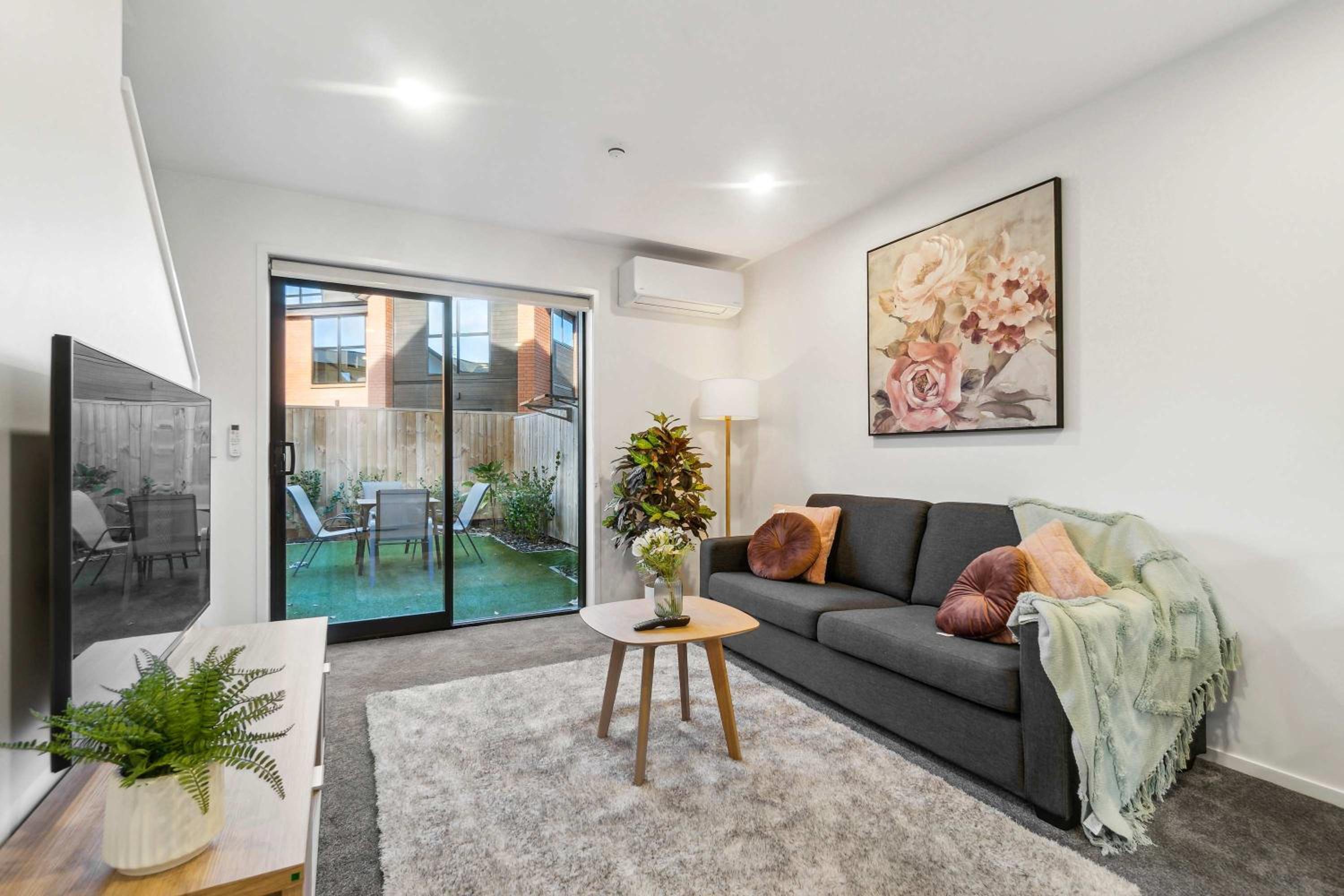 Chic 2-BR Haven with Relaxing Patio and Modern view 5