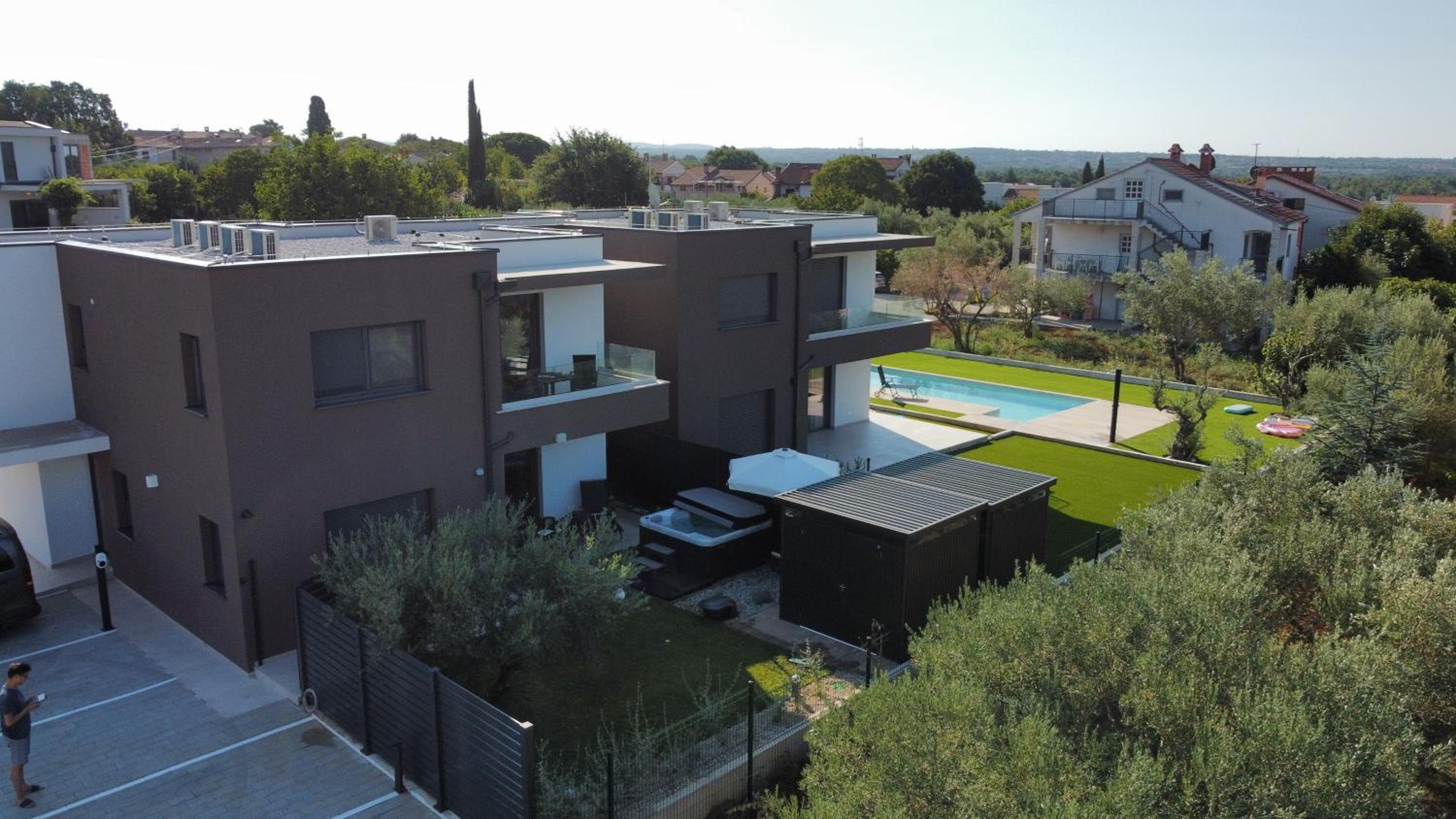 Apartment mit Whirlpool, Pool und Garten in Vabriga nahe Poreč - Oaza Maslina view 5