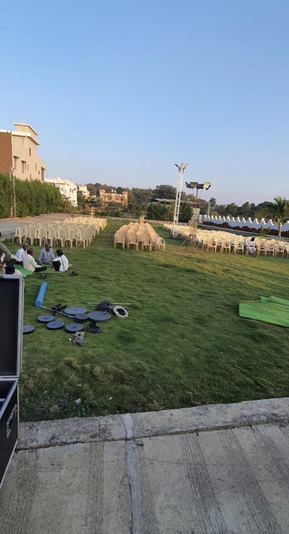 Sri RadhaKrishna Residency, Lawns and Conference Halls view 3