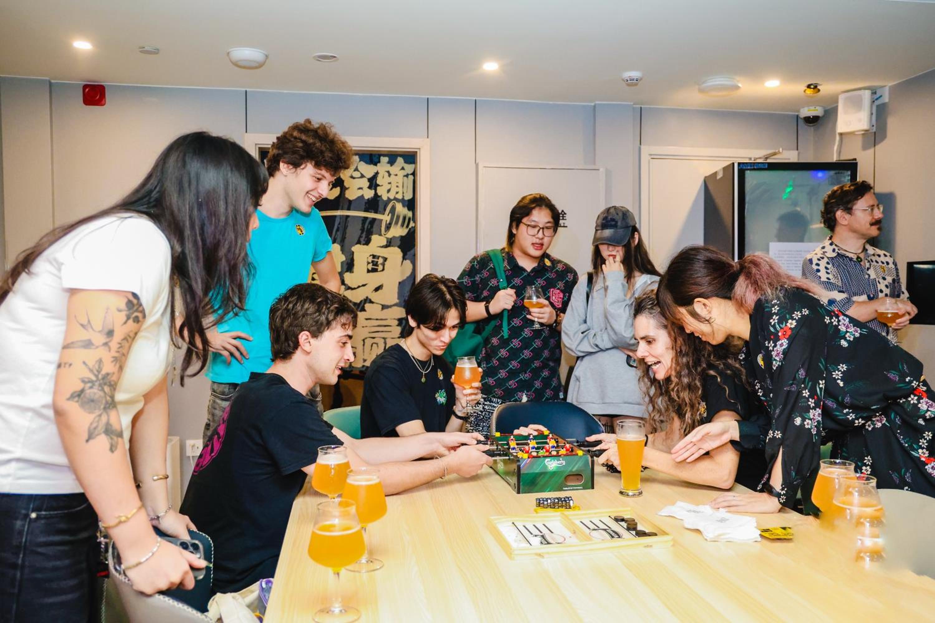 Dayin Youth Hostel - Old Town & People's Square& Rail Hub -Social Area -Bar -Café -Gym -Free Laundry Luggage Storage -24H Front Desk -English Service