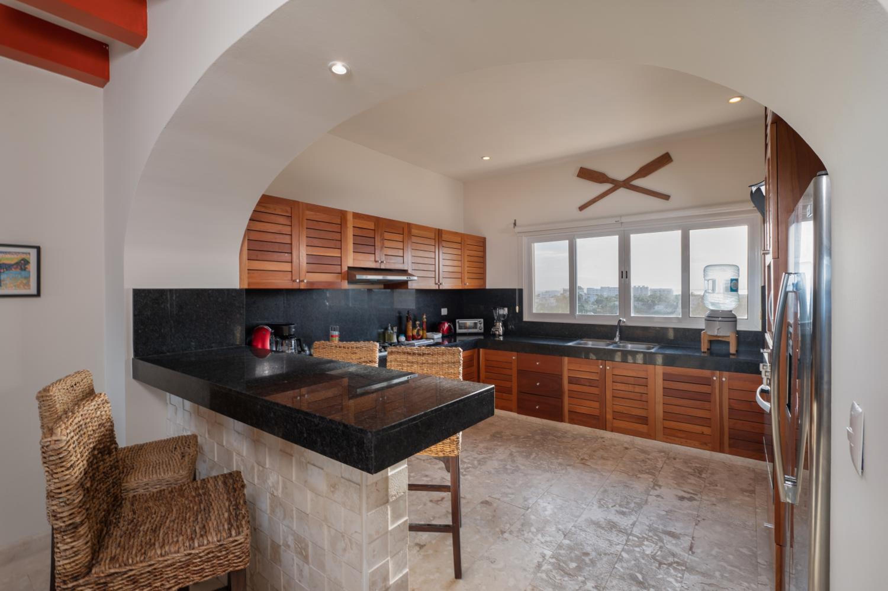 Shama Apartment beach front view 2