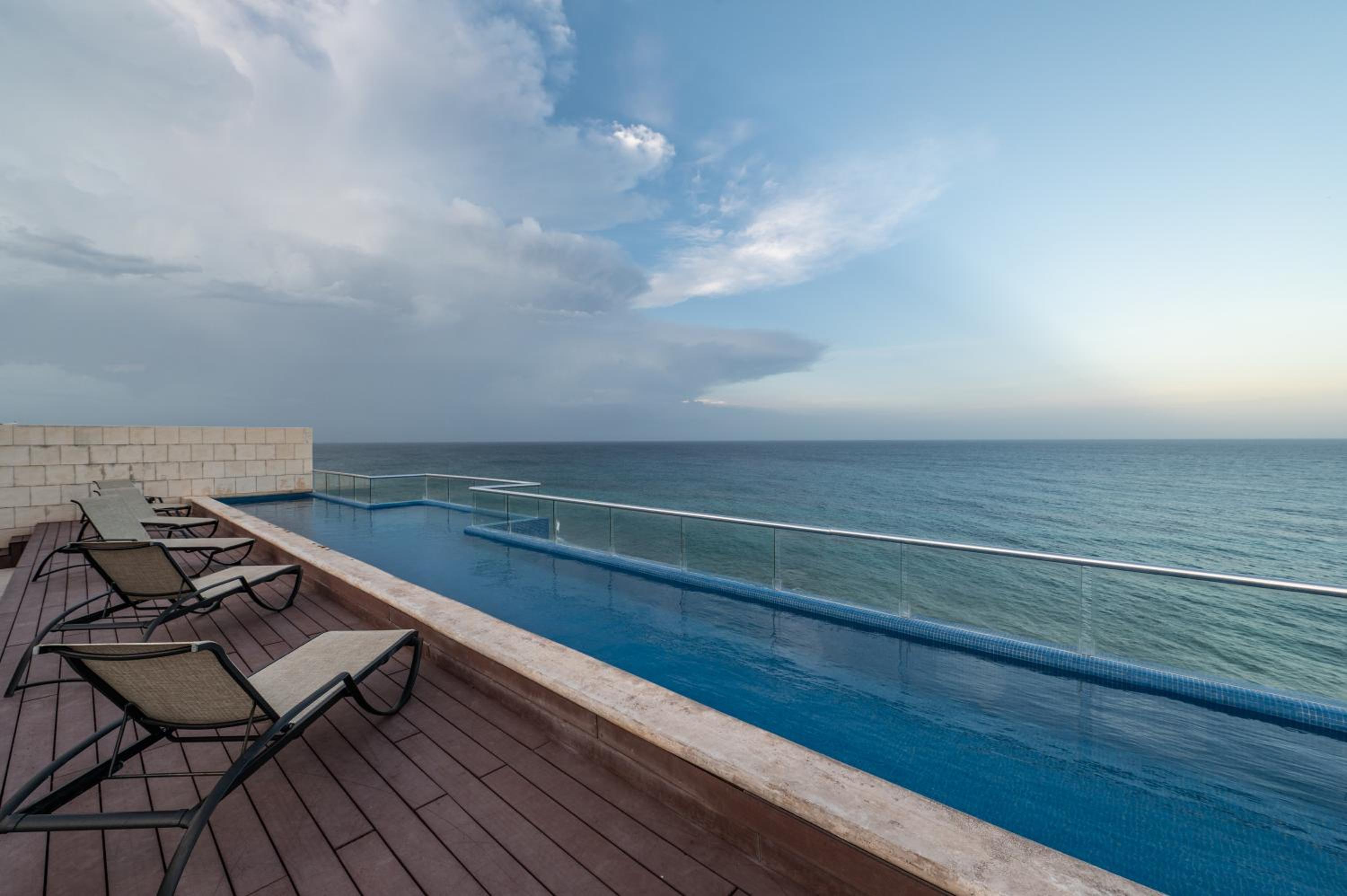 Shama Apartment beach front view 3