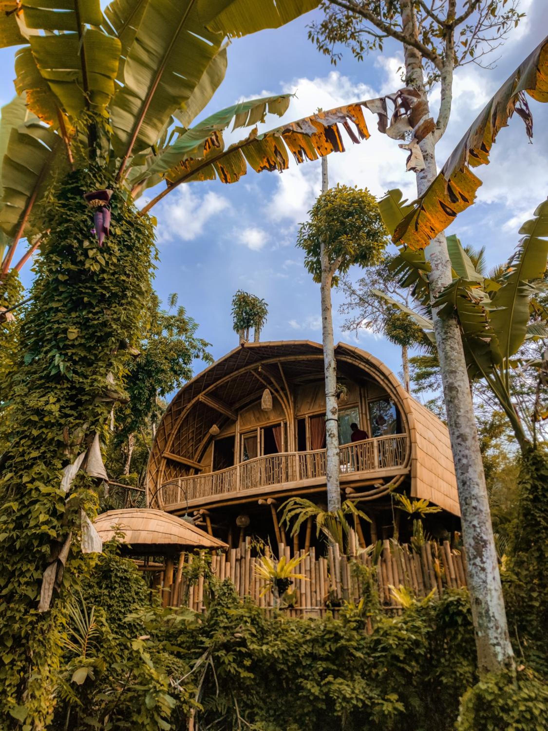 Alamvaya Bali Bamboo House view 2