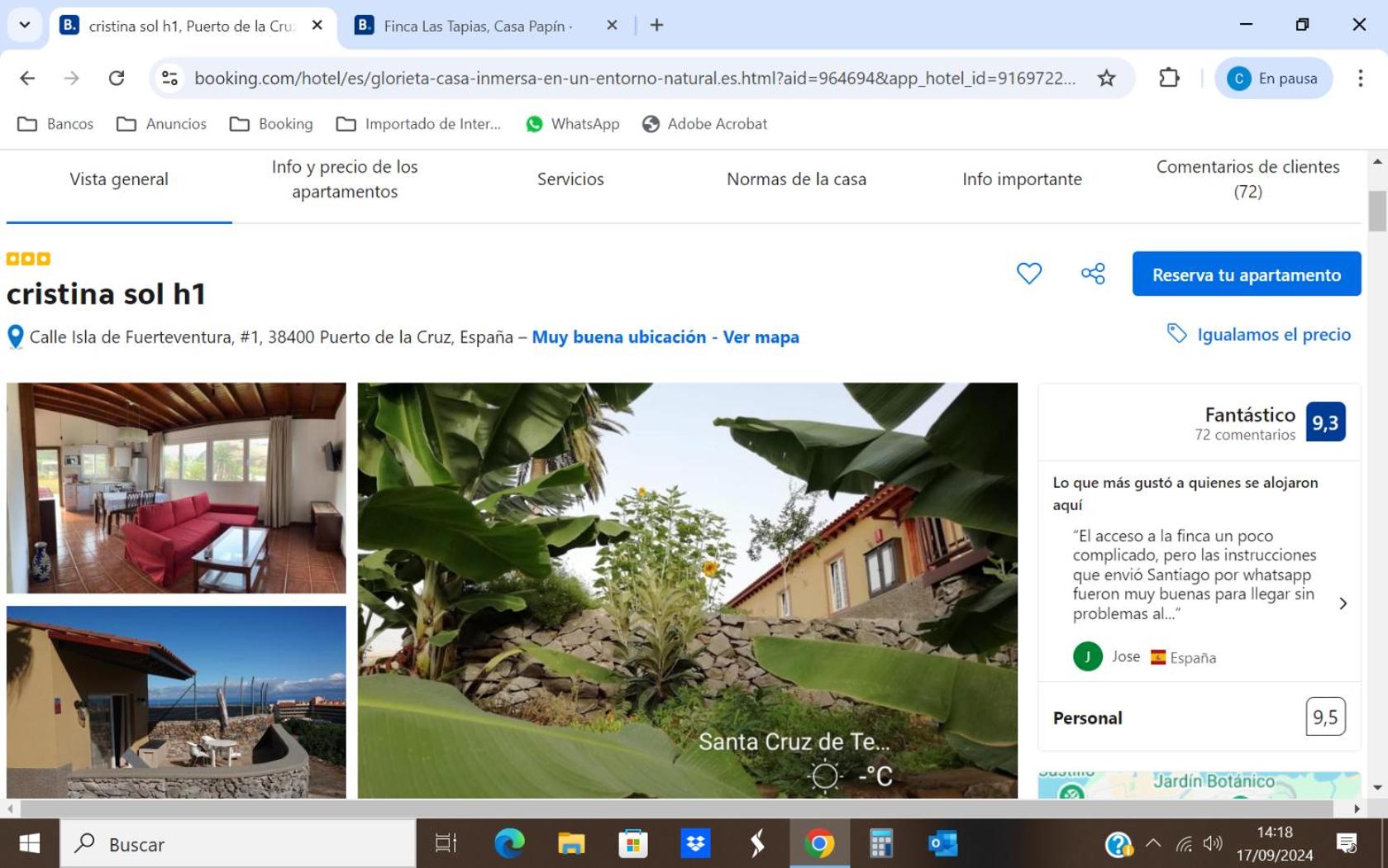Finca Las Tapias, Glorieta