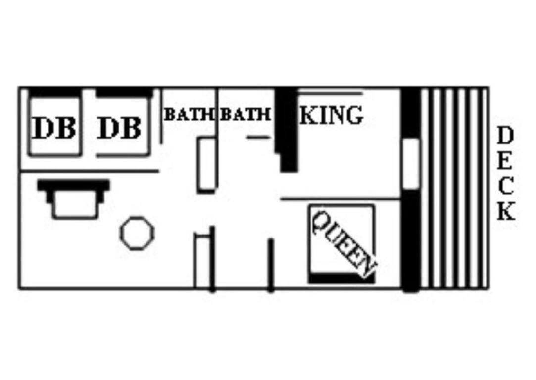 Artilla Cove Cabin 1- Lakeside - Pool & Hot Tub view 4
