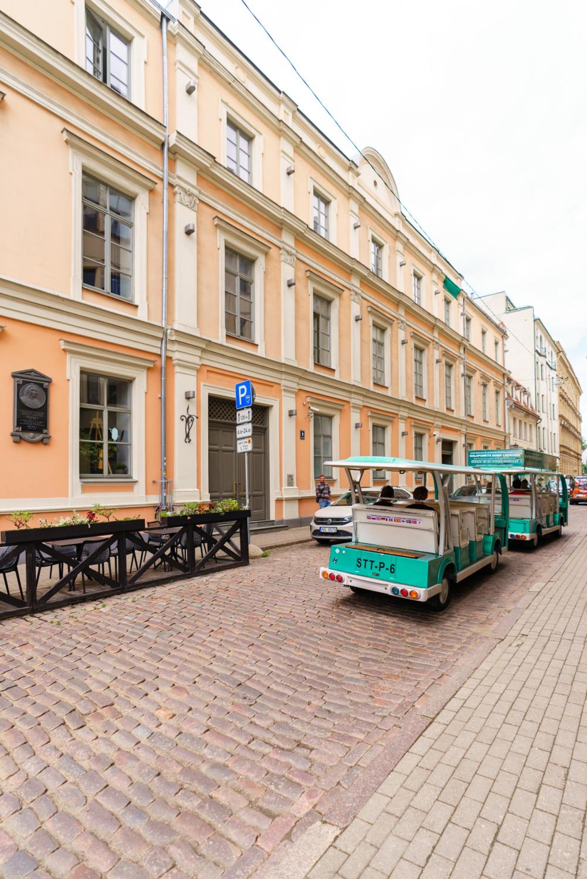 Classic Old Town apartment view 2