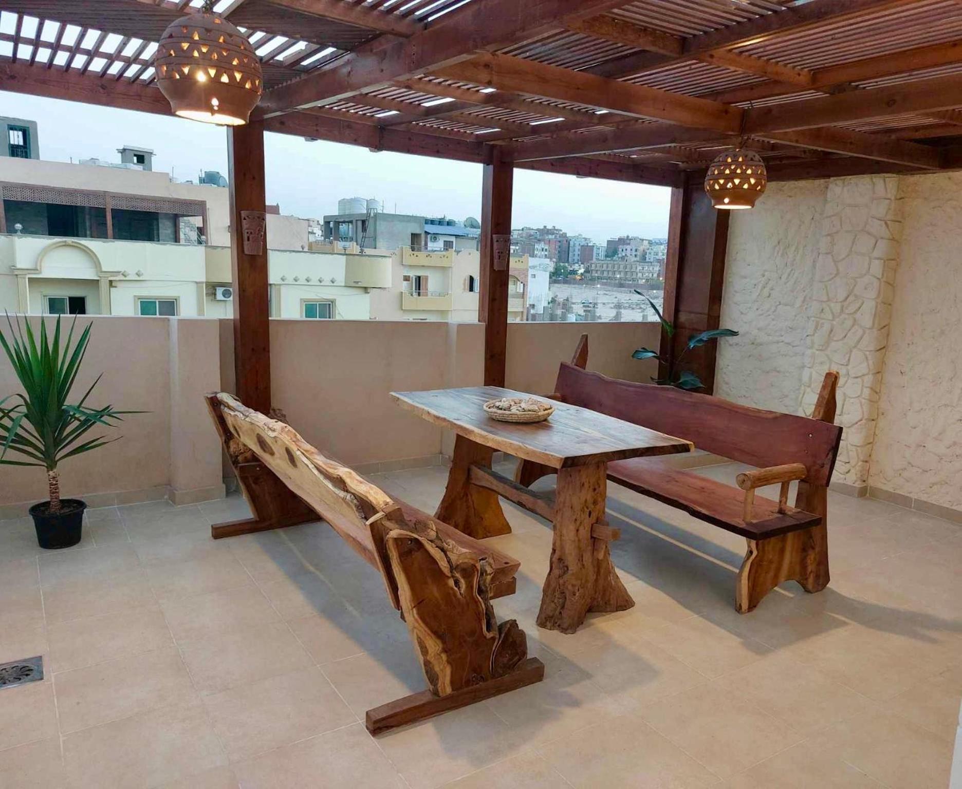 Klimatyczny apartament na dachu w sercu Hurghady