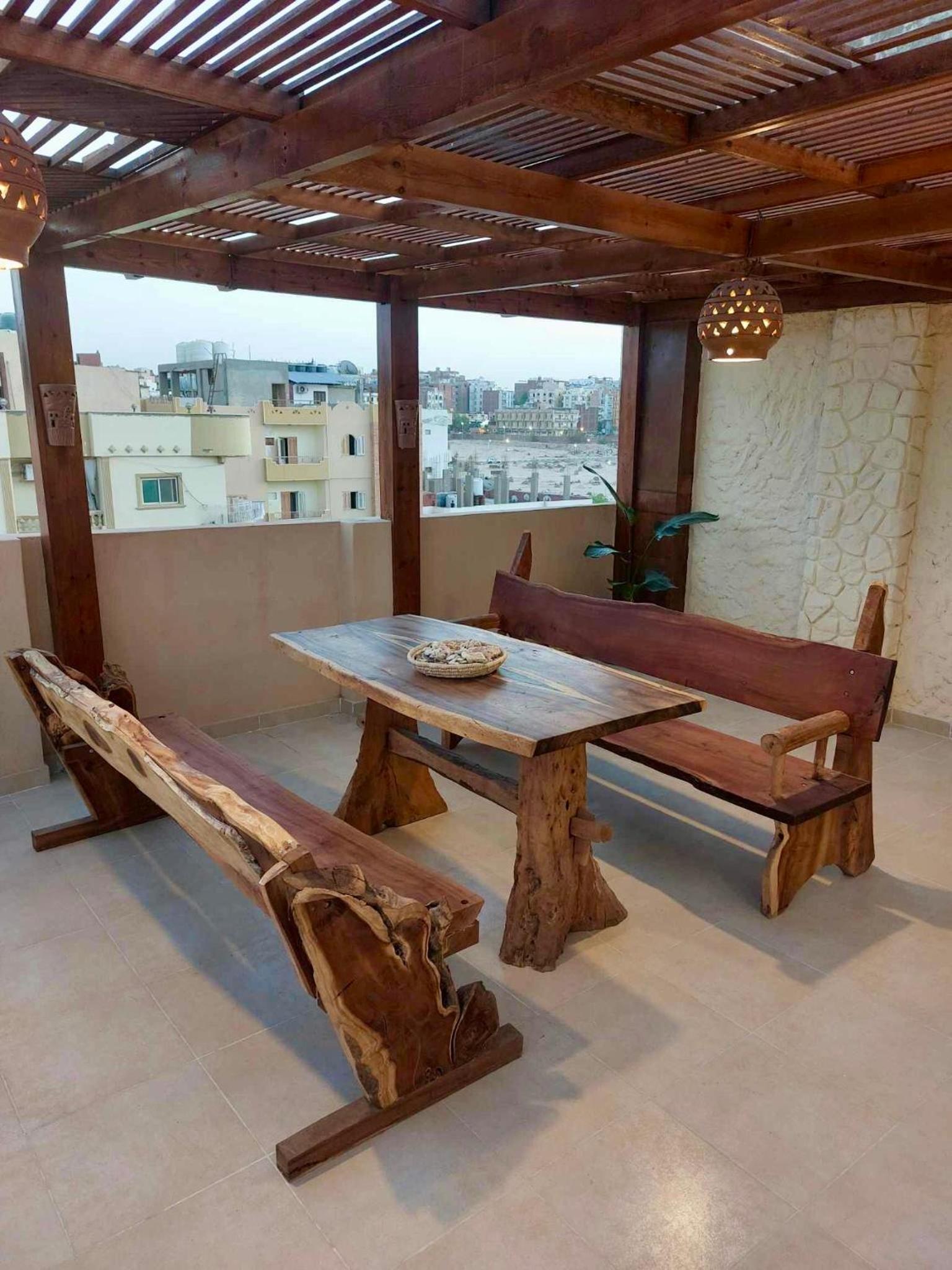 Klimatyczny apartament na dachu w sercu Hurghady