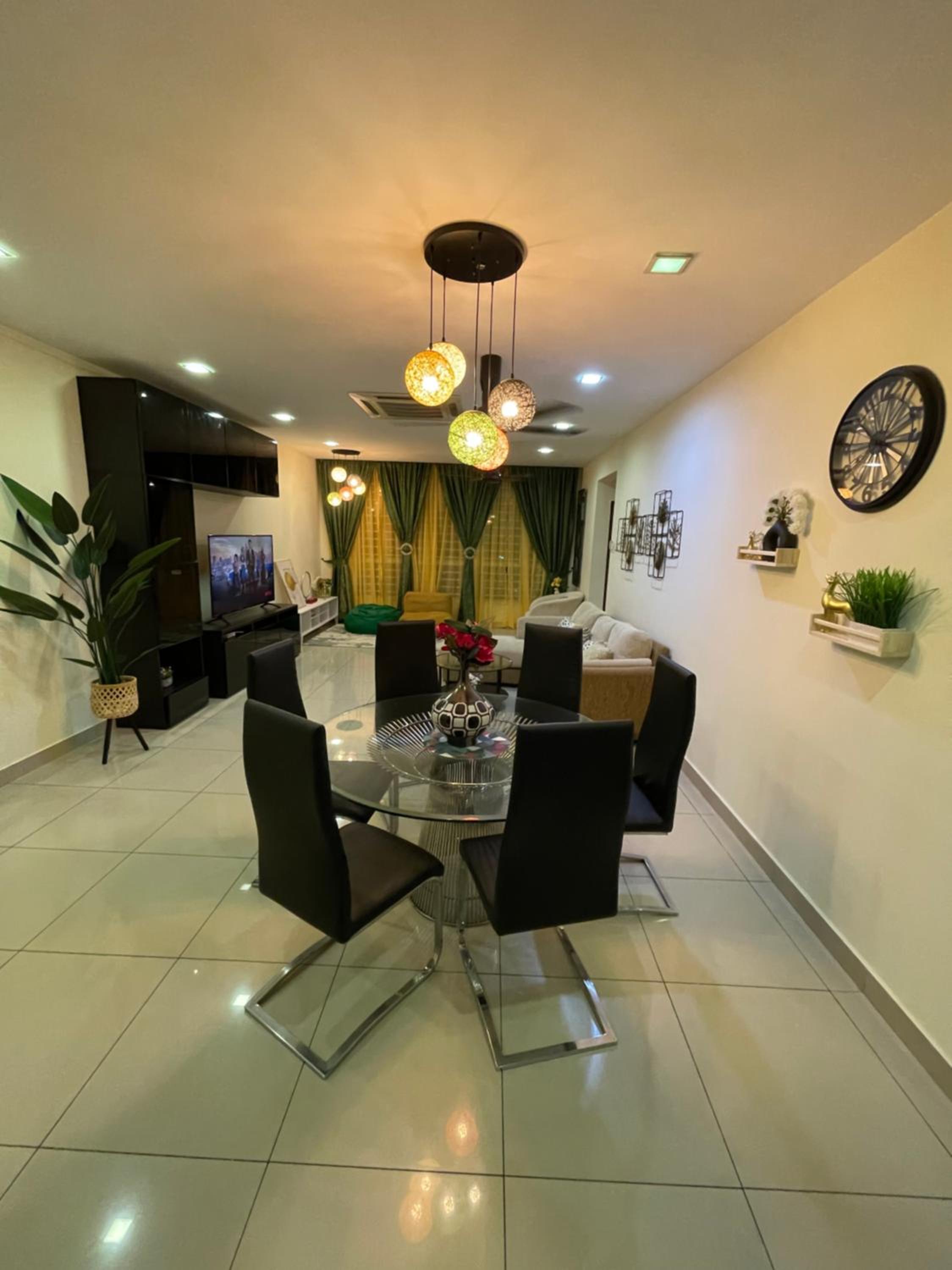 cozy 3 bedroom 6PAX setapak central mall