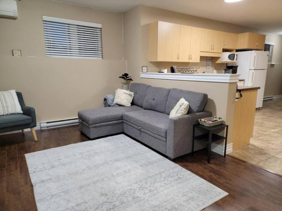 Cozy basement in the city