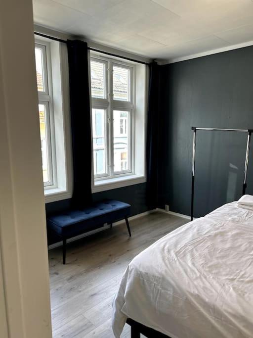 Pen toppleilighet midt i sentrum