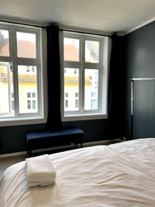 Pen toppleilighet midt i sentrum