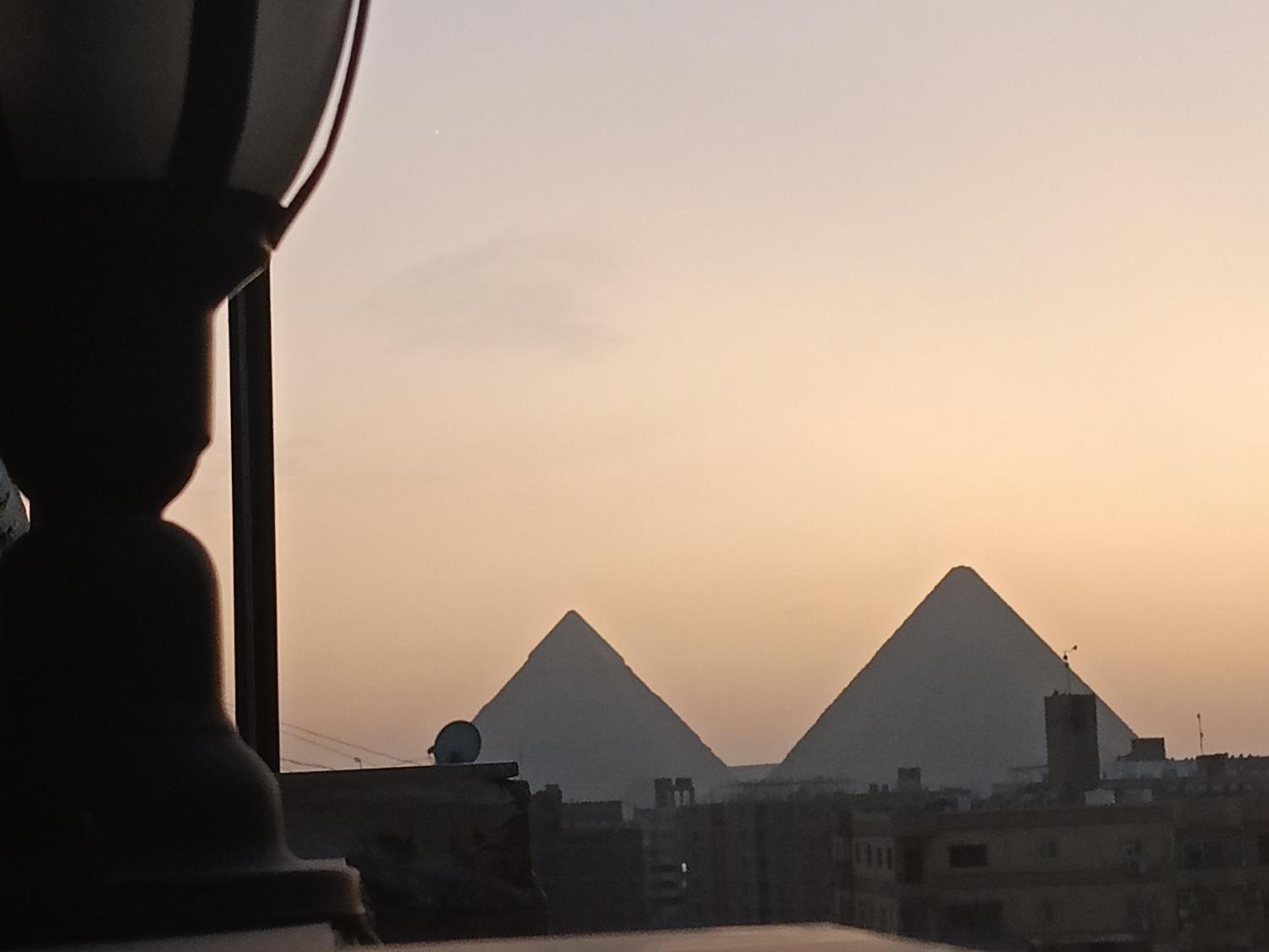 Pyramids Terrace Hostel View